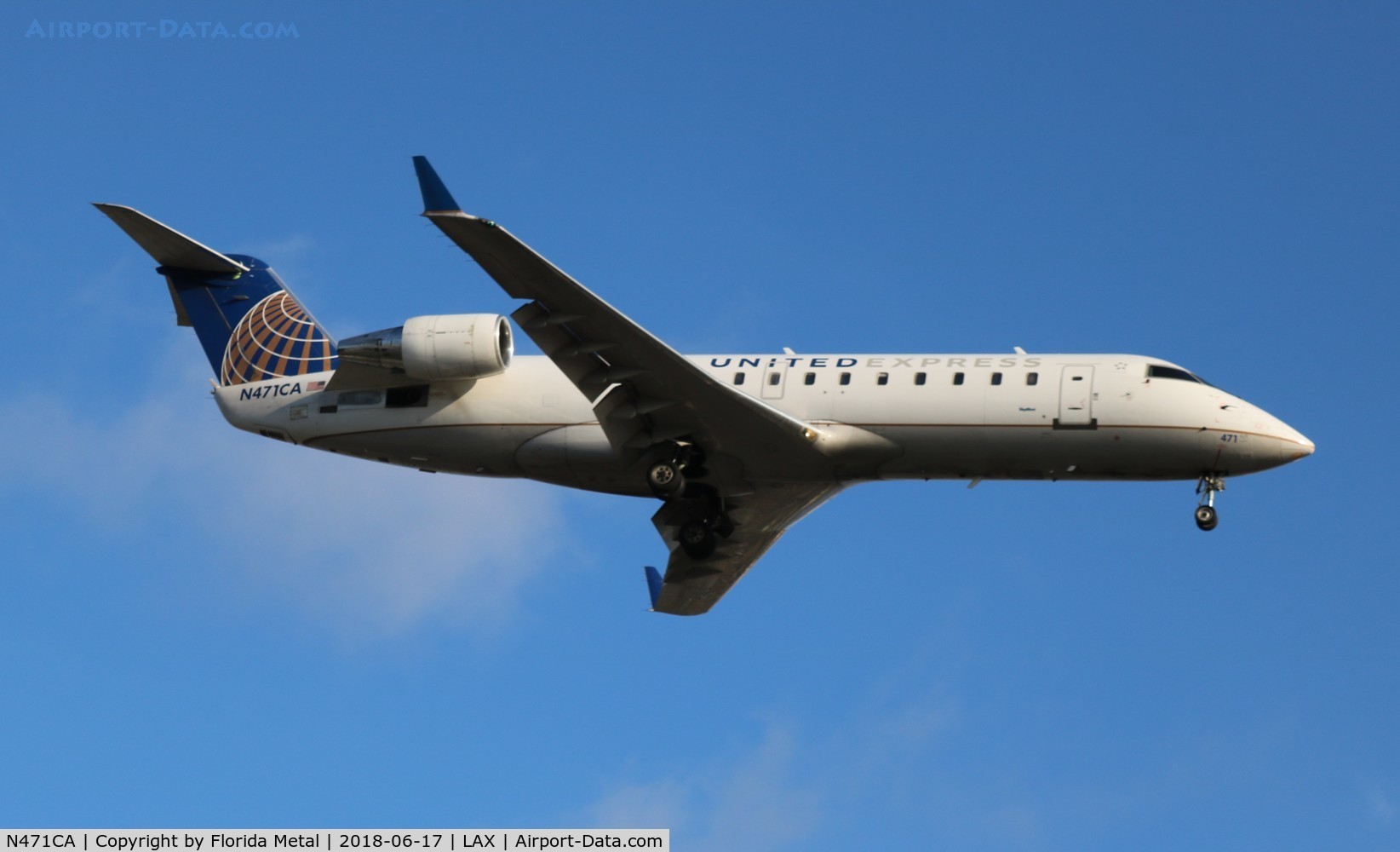 N471CA, 2002 Bombardier CRJ-200ER (CL-600-2B19) C/N 7655, United Express