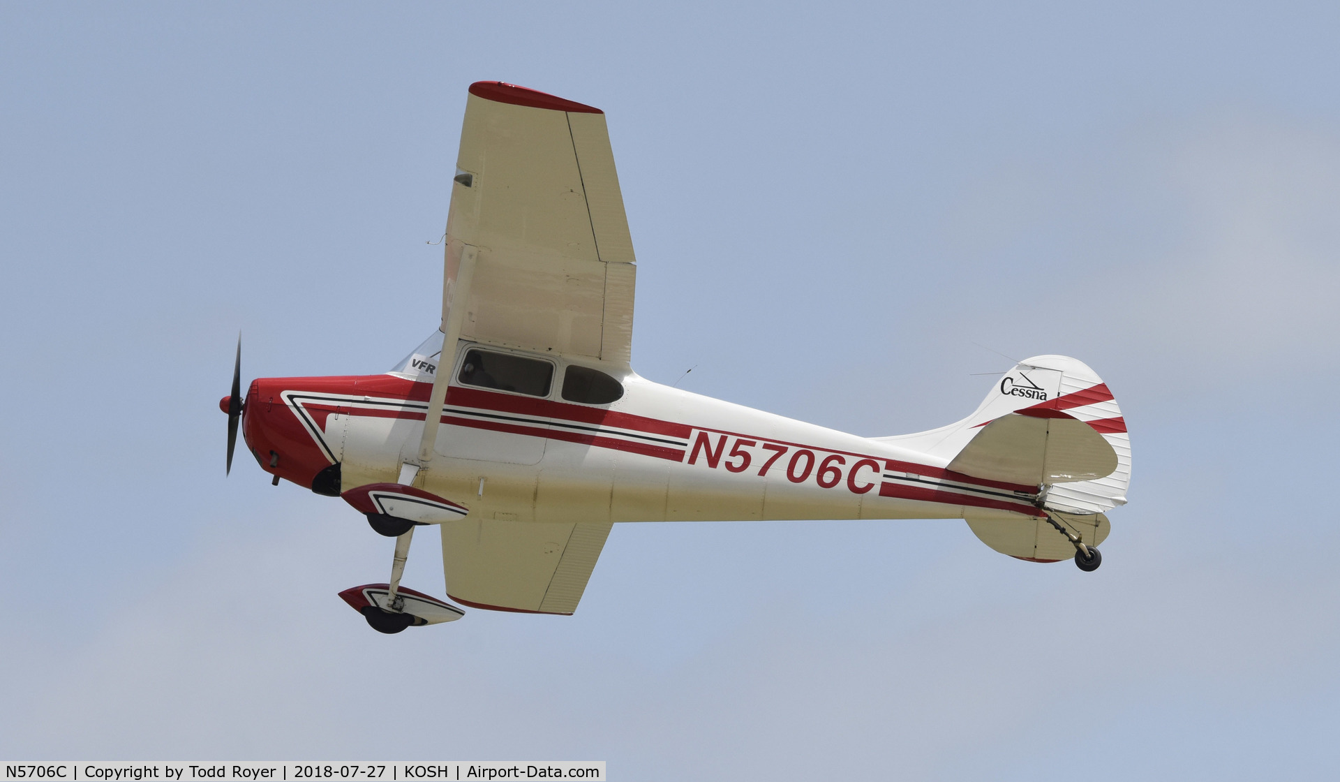 N5706C, 1950 Cessna 170A C/N 19660, Airventure 2018