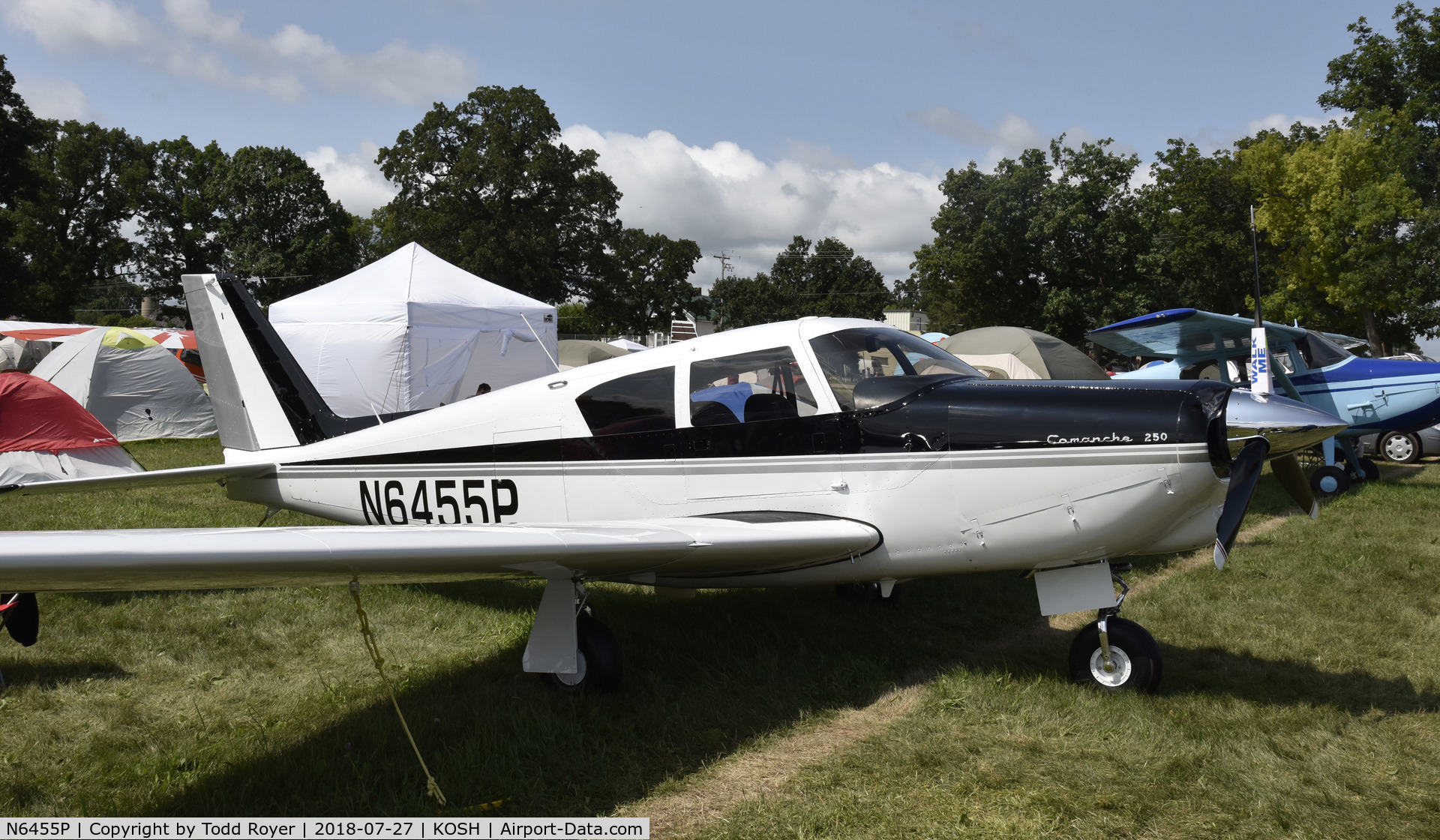 N6455P, 1959 Piper PA-24-250 Comanche C/N 24-1570, Airventure 2018