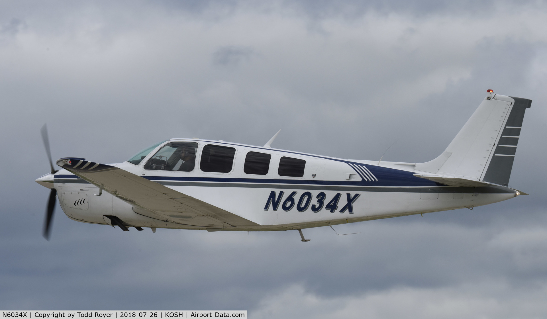 N6034X, 1979 Beech A36 Bonanza 36 C/N E-1477, Airventure 2018