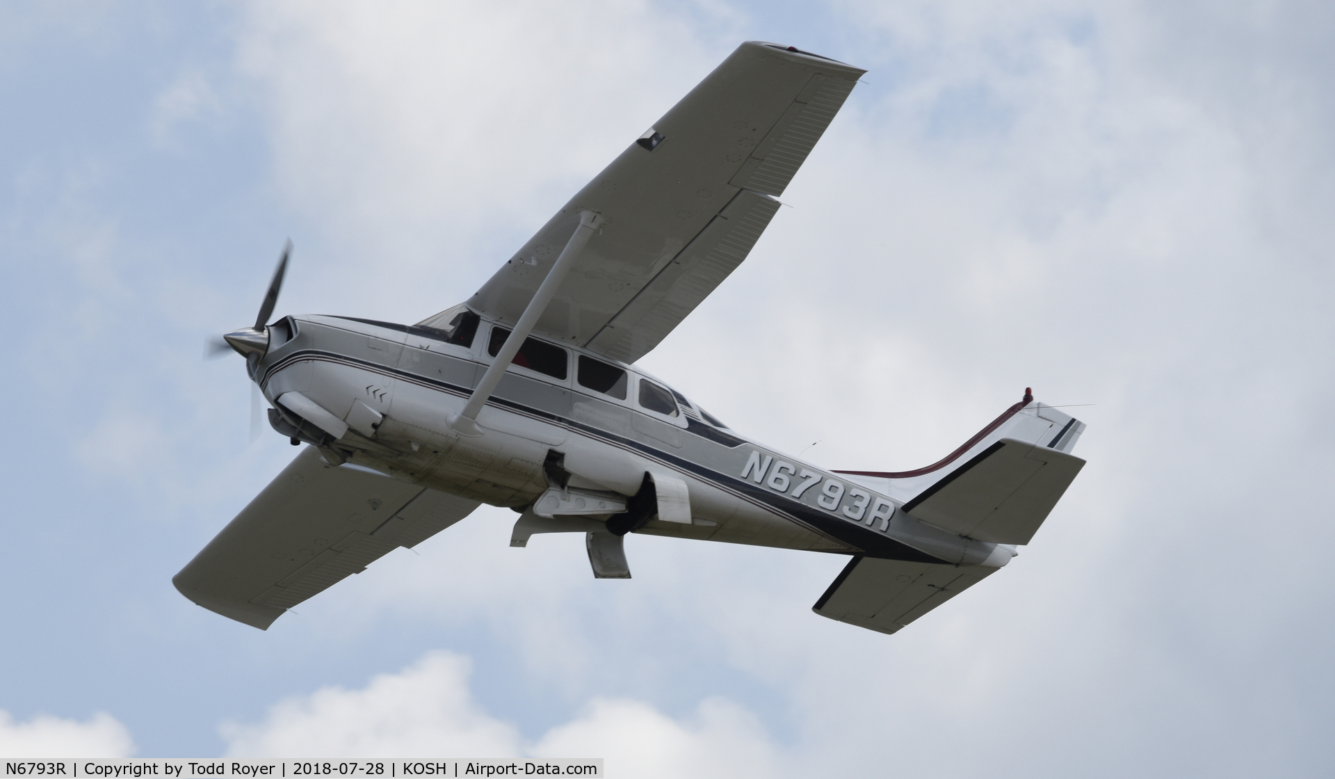 N6793R, 1966 Cessna T210F Turbo Centurion C/N T210-0193, Airventure 2018