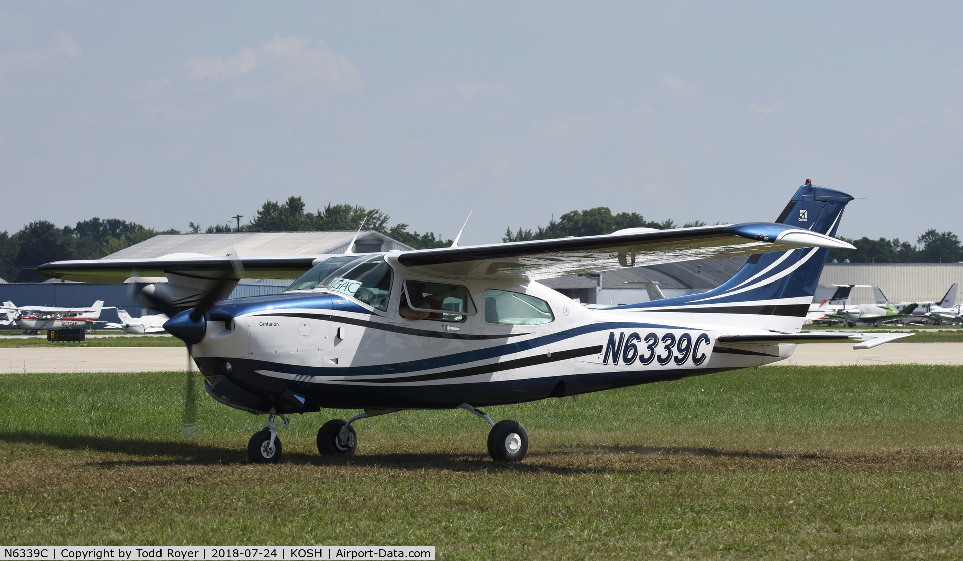 N6339C, 1980 Cessna T210N Turbo Centurion C/N 21063871, Airventure 2018