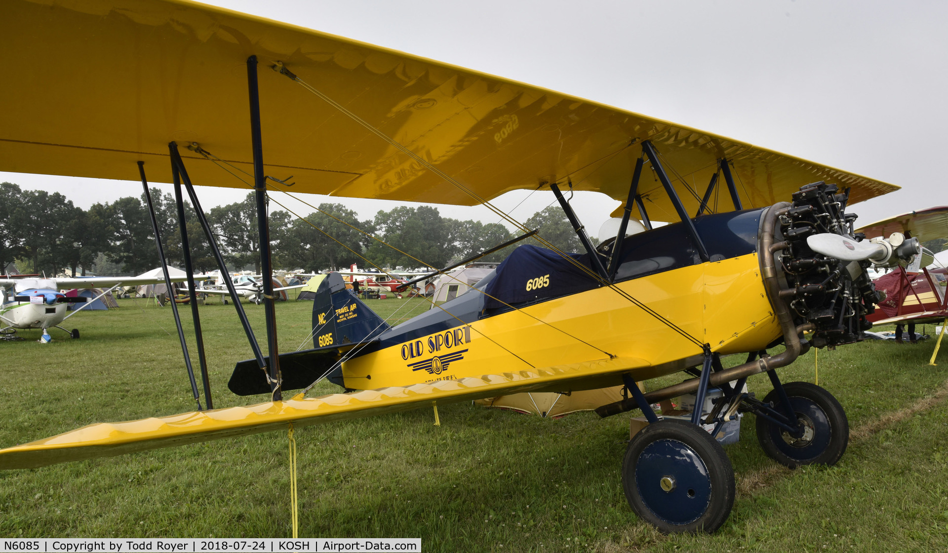 N6085, 1927 Curtiss-Wright Travel Air 4000 C/N 589, Airventure 2018
