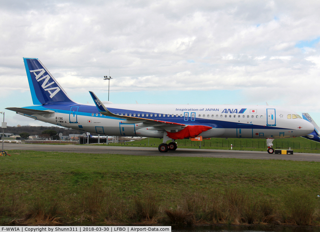 F-WWIA, 2018 Airbus A320-271N C/N 8196, C/n 8196 - To be JA214A