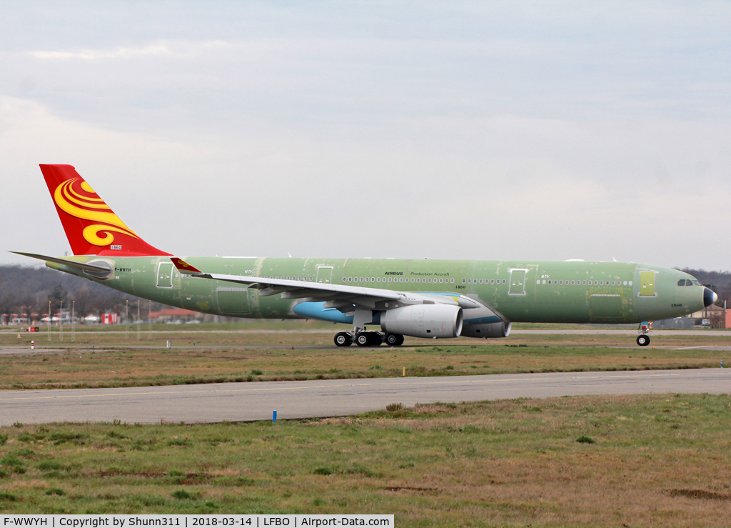 F-WWYH, 2018 Airbus A330-343 C/N 1860, C/n 1860 - For Hainan Airlines