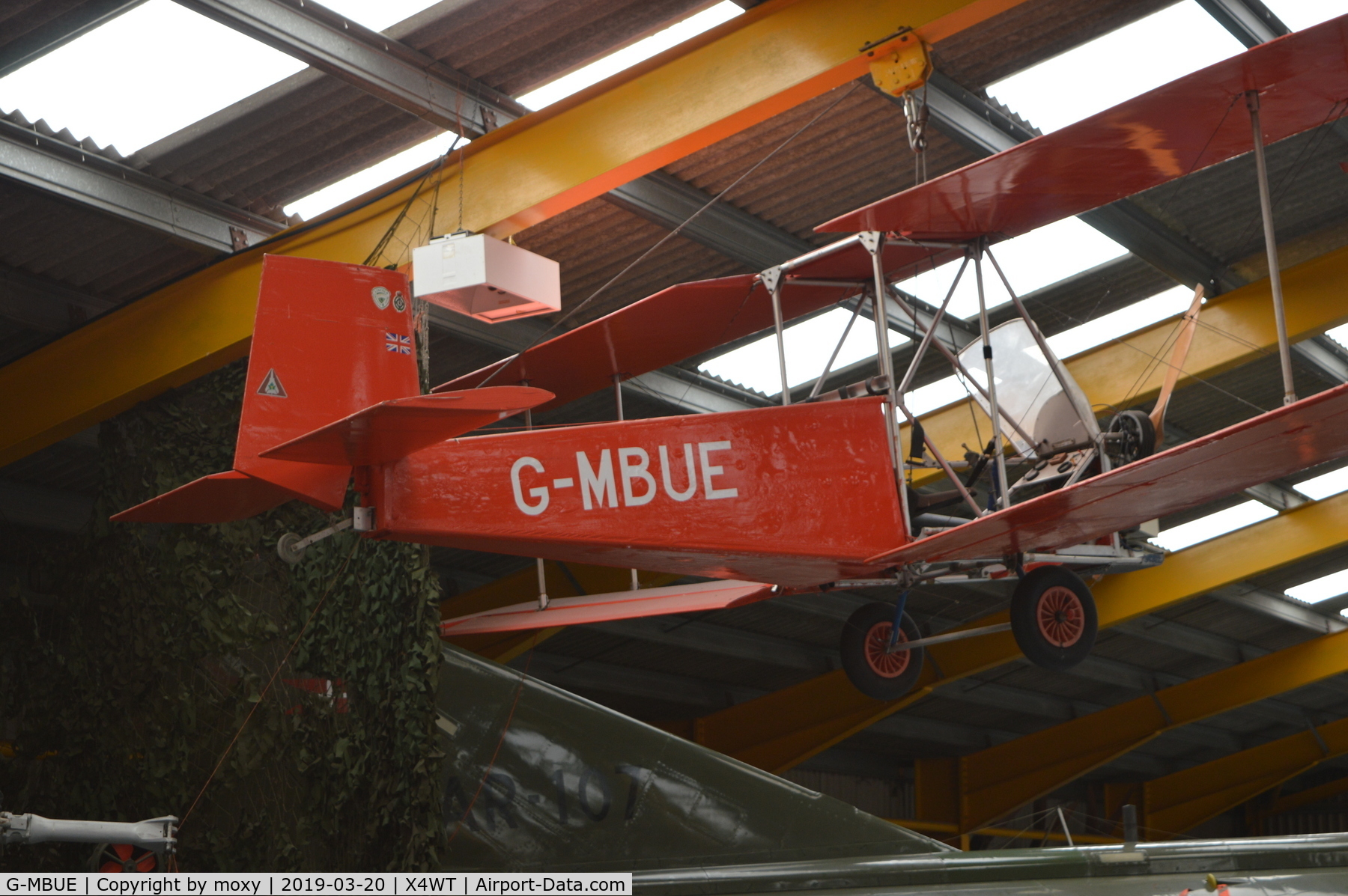 G-MBUE, Micro Biplane Aviation Tiger Cub 440 C/N MBA-001, Micro Biplane Aviation Tiger Cub 440 at Winthorpe.