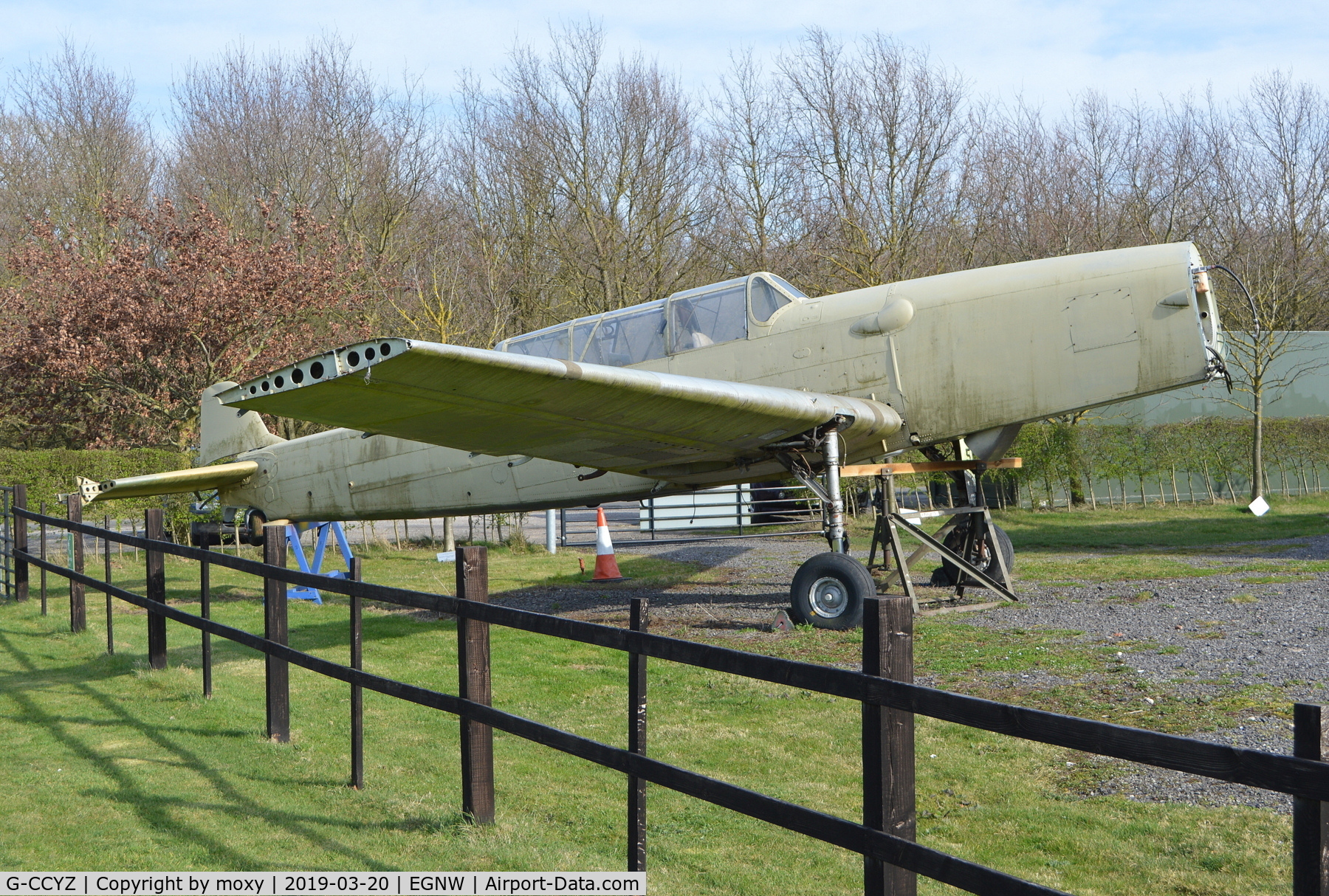 G-CCYZ, 1948 F+W C-3605 Schlepp C/N 338, F+W C-3605 Schlepp at Wickenby.