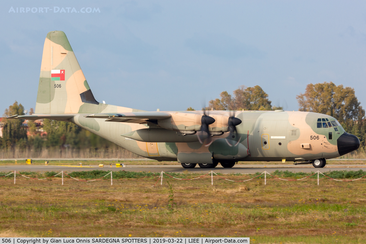 506, Lockheed Martin C-130J Hercules C/N 382-5743, TAKEOFF 14R