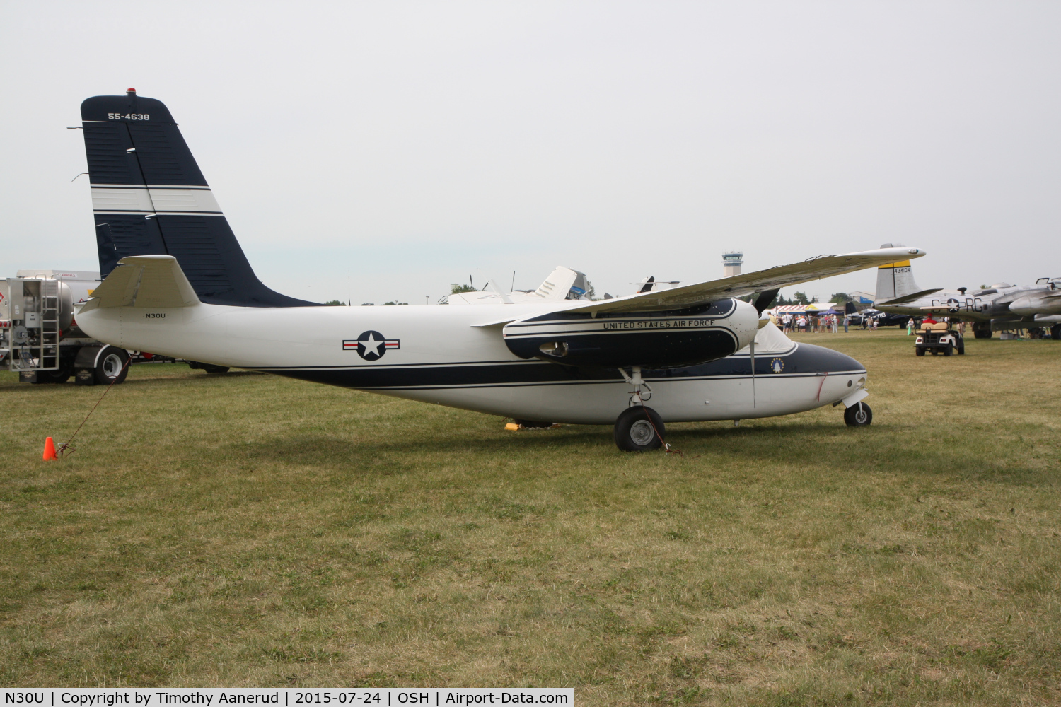 N30U, 1955 Aero Commander 560A/L-26 C/N 296, 1955 Aero Commander 680, c/n: 296