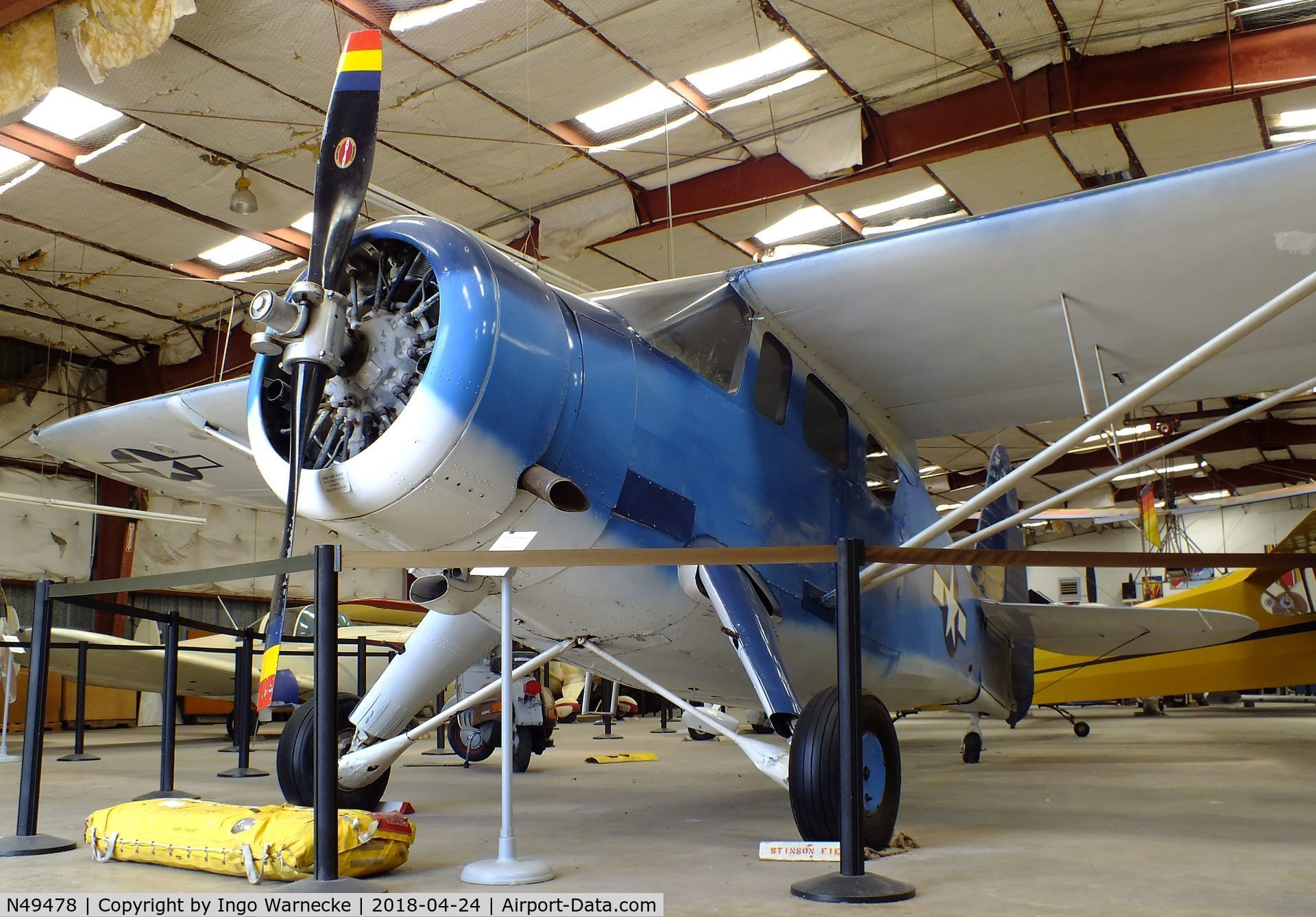 N49478, Howard Aircraft DGA-15P C/N 918, Howard DGA-15P (GH-3) at the Texas Air Museum at Stinson Field, San Antonio