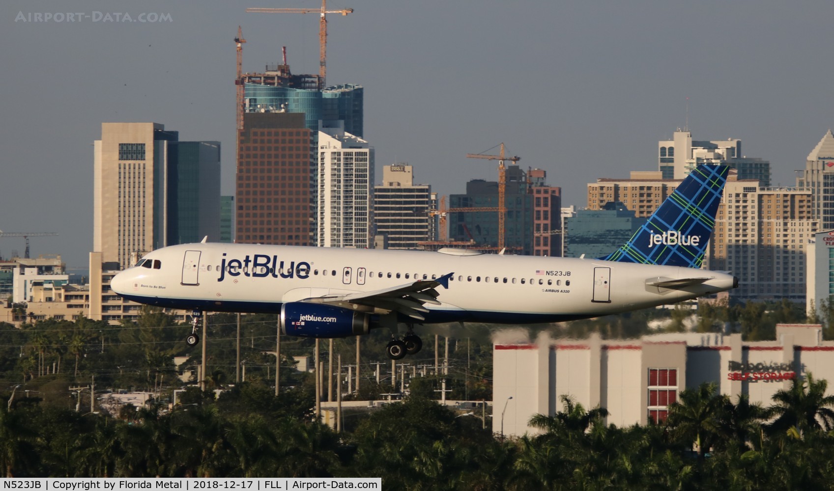 N523JB, 2001 Airbus A320-232 C/N 1506, Jet Blue