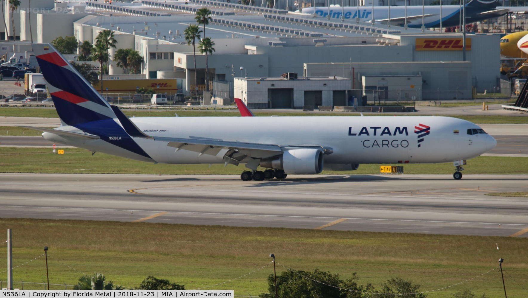 N536LA, 2001 Boeing 767-316F C/N 32573, LATAM Cargo