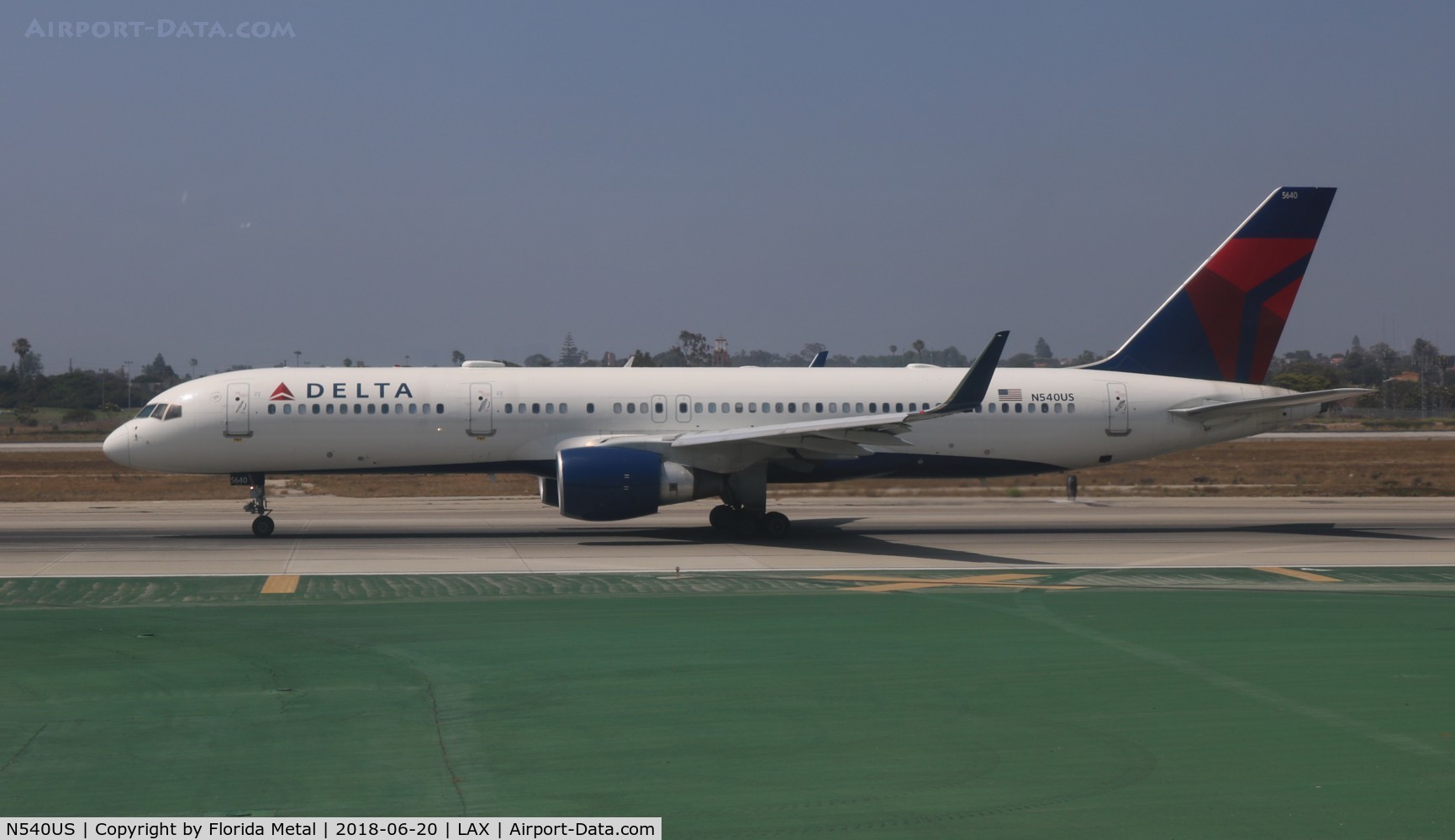 N540US, 1996 Boeing 757-251 C/N 26487, Delta