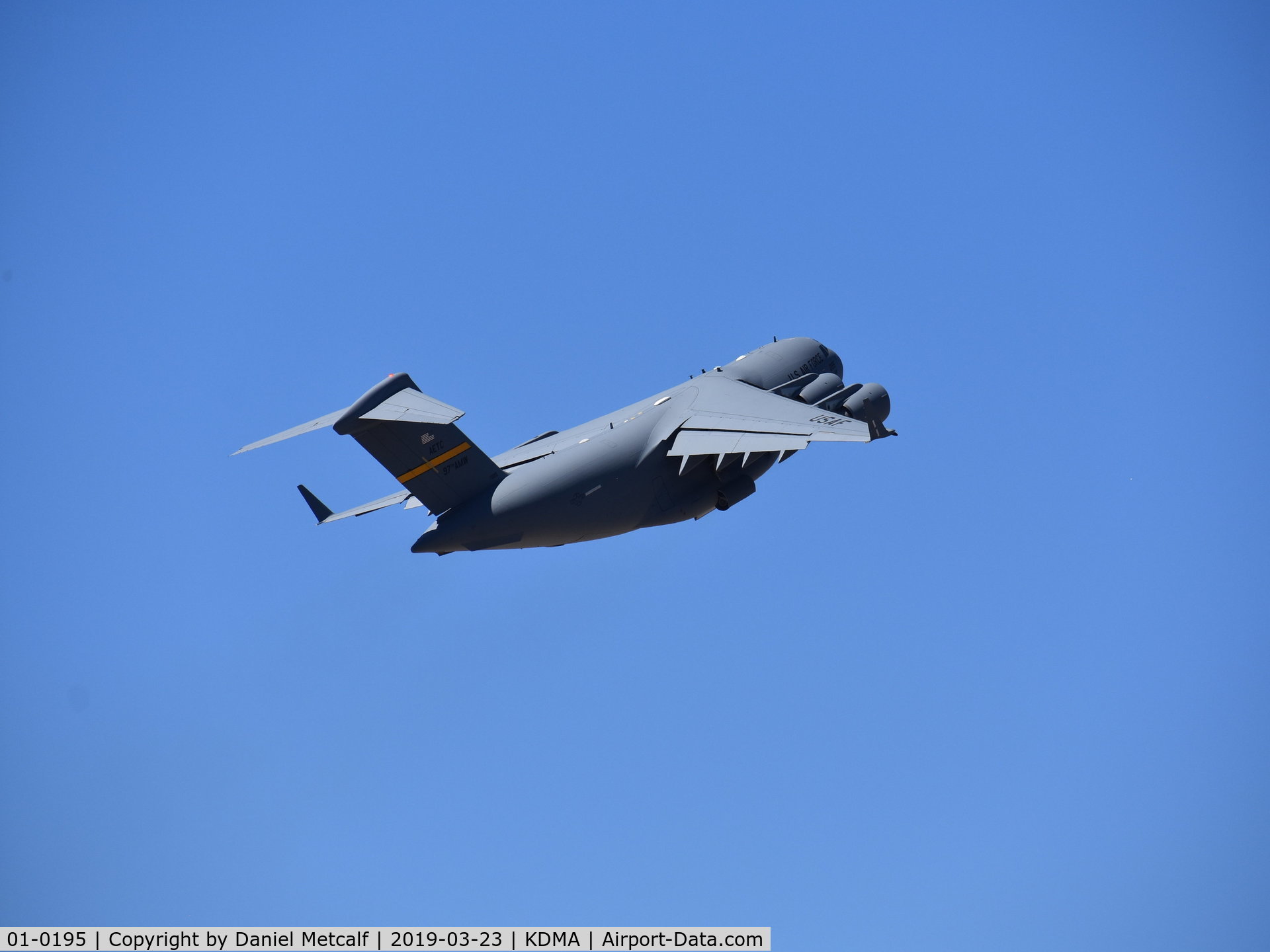 01-0195, 2001 Boeing C-17A Globemaster III C/N P-95, Seen at the Thunder & Lightning Over Arizona Air Show