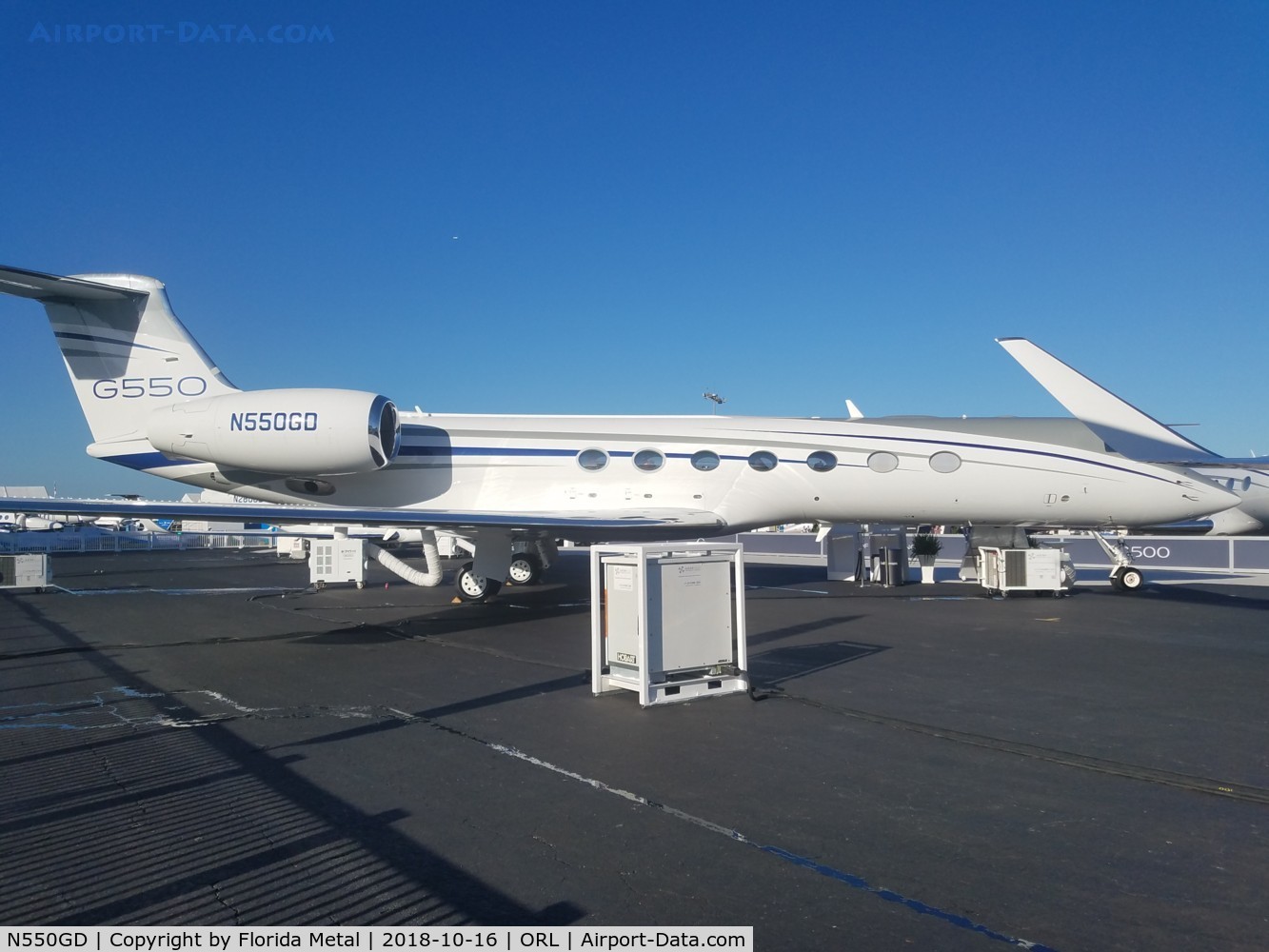 N550GD, 2018 Gulfstream Aerospace GV-SP (G550) C/N 5574, Gulfstream 550