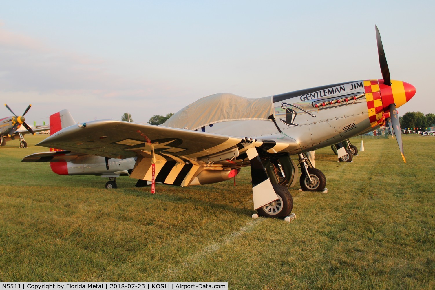 N551J, 1957 North American P-51D Mustang C/N 44-74230, Gentleman Jim