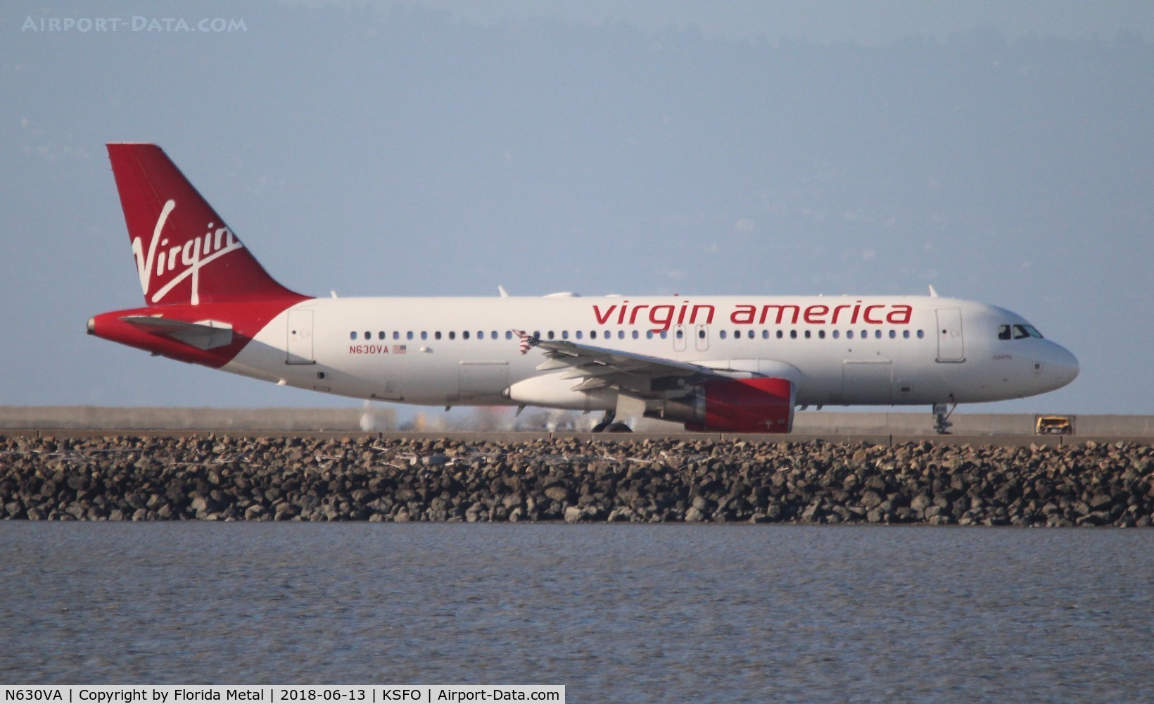 N630VA, 2007 Airbus A320-214 C/N 3101, Virgin America