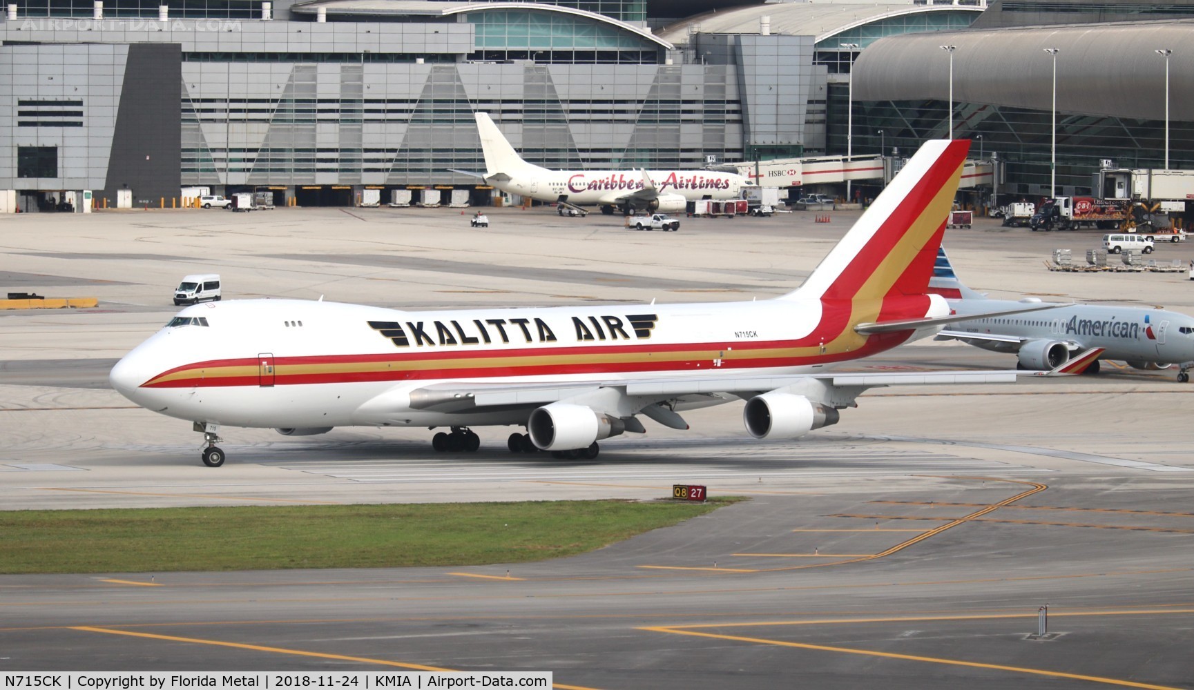 N715CK, 2002 Boeing 747-4B5F/SCD C/N 32809, Kalitta