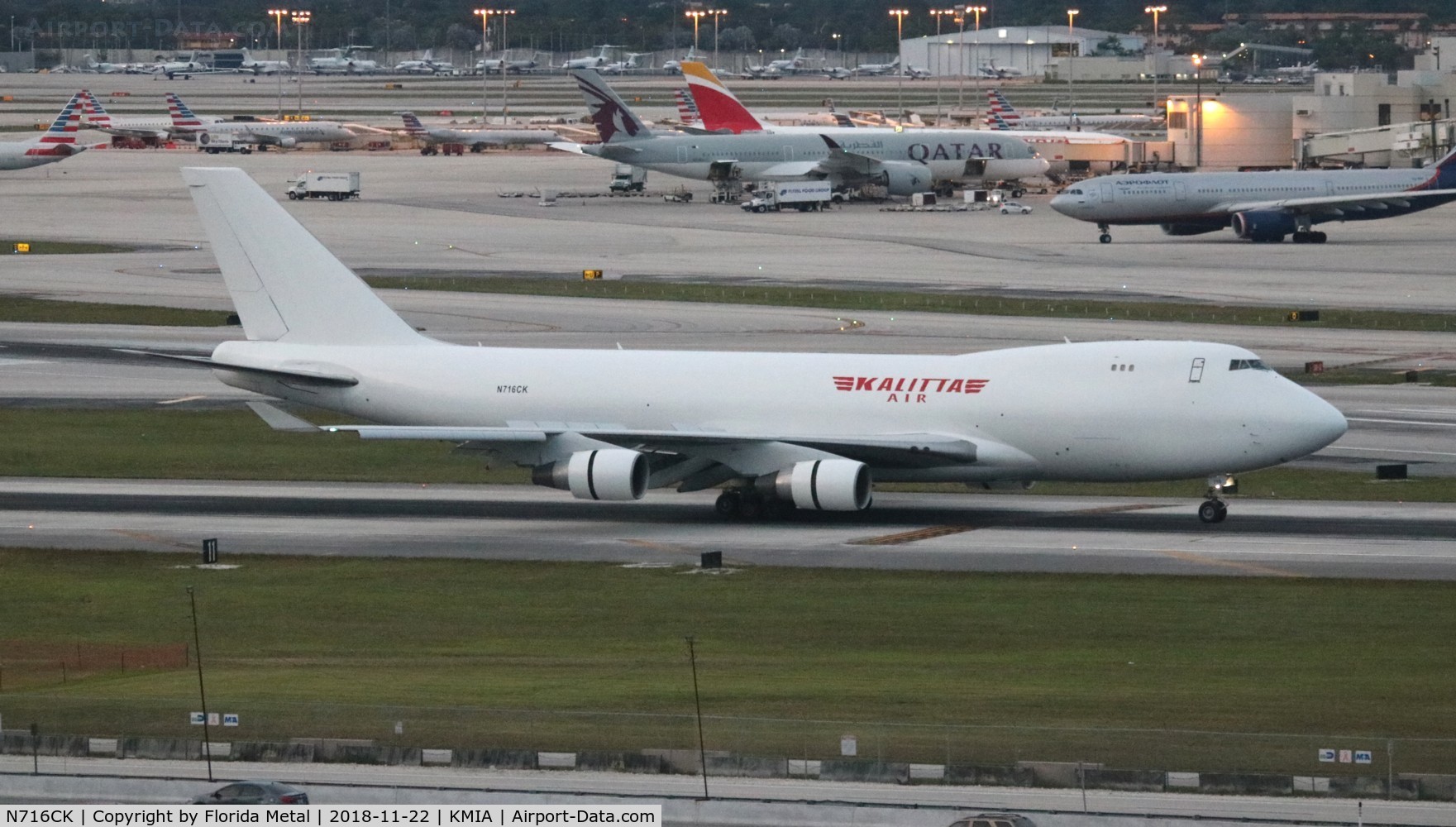 N716CK, 1998 Boeing 747-4B5F/SCD C/N 26408, Kalitta