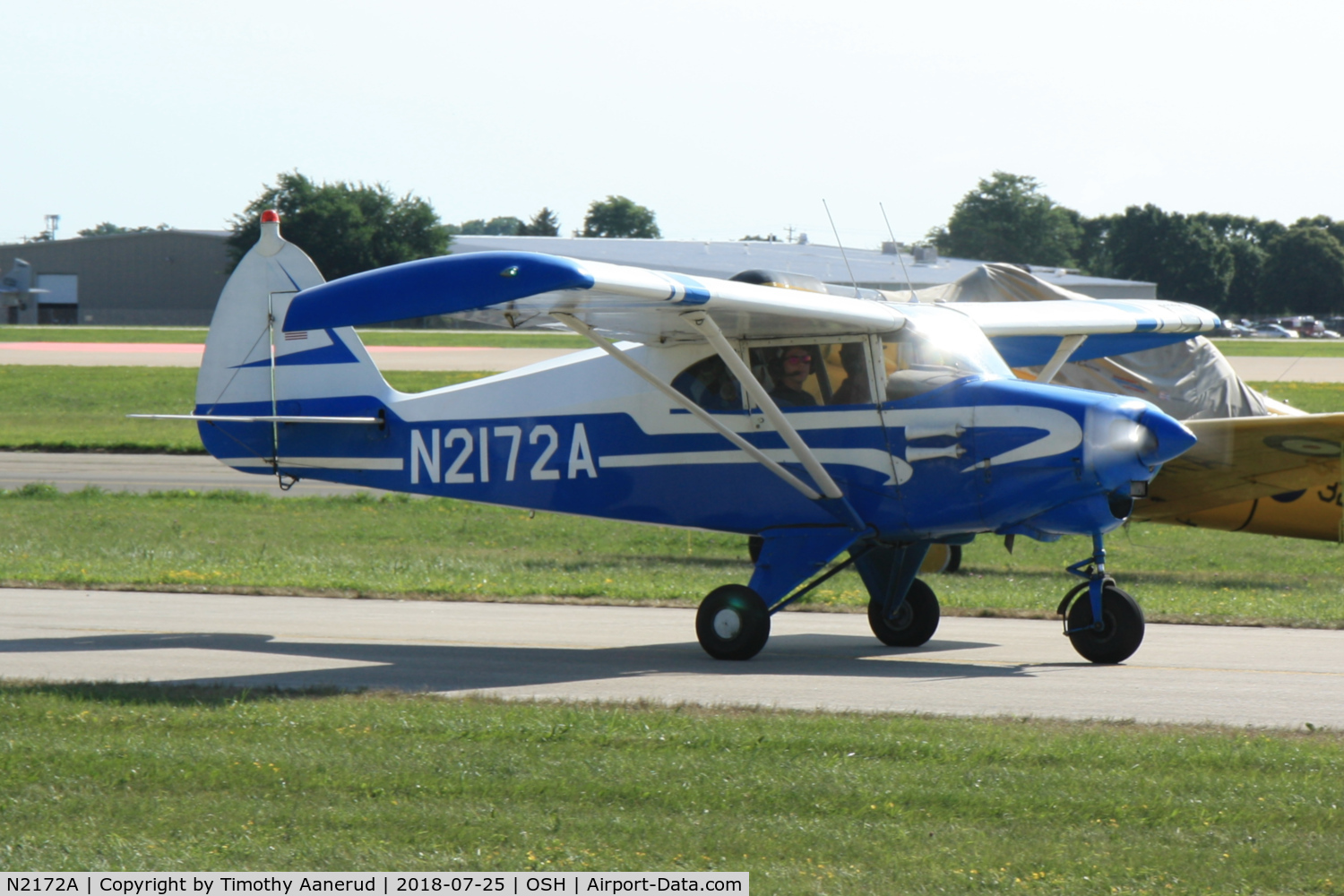 N2172A, 1952 Piper PA-22 Tri-Pacer C/N 22-589, 1952 Piper PA-22, c/n: 22-589