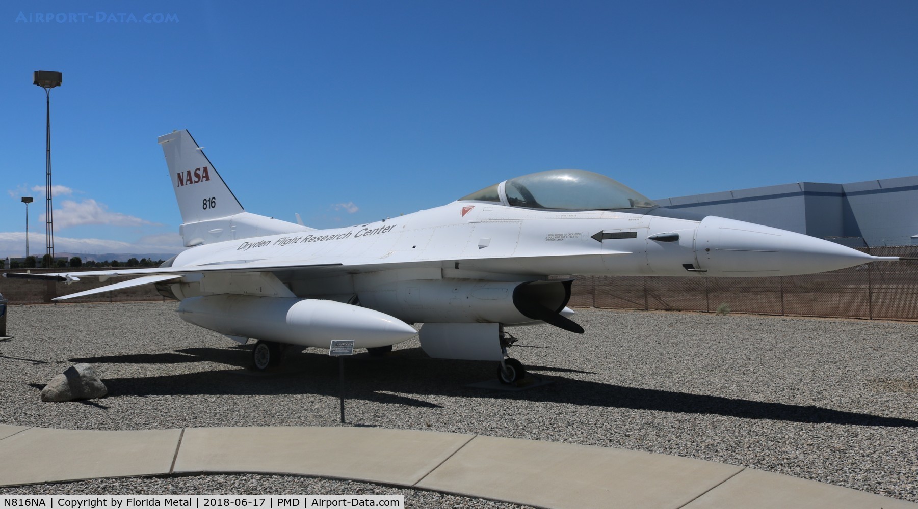 N816NA, General Dynamics F-16A Fighting Falcon C/N 82-0976, F-16A