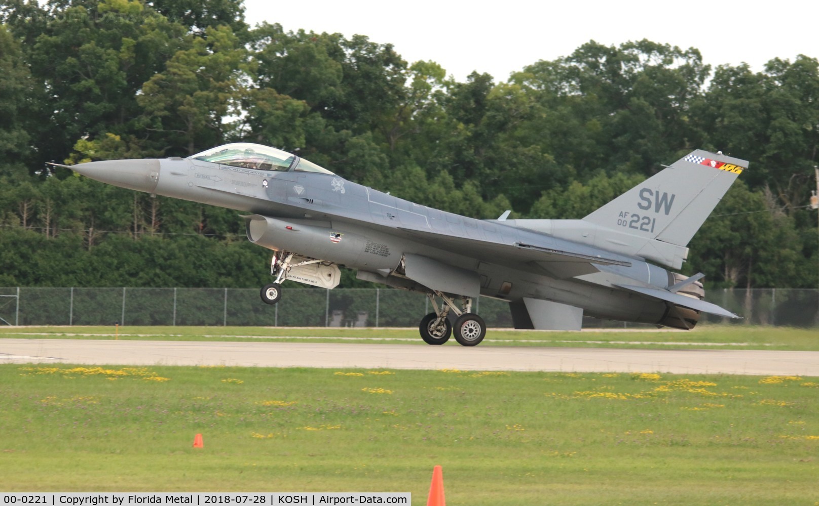 00-0221, Lockheed Martin F-16CM Fighting Falcon C/N CC-183, F-16CM