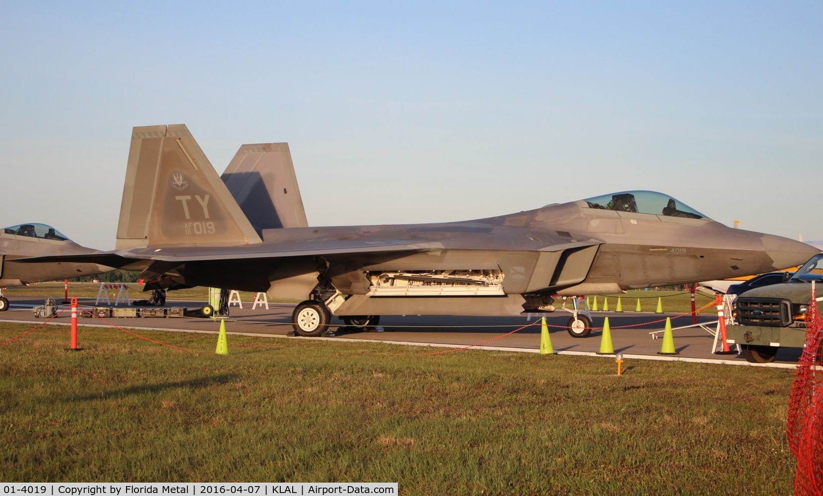 01-4019, 2001 Lockheed Martin F-22A Raptor C/N 645-4019, Raptor