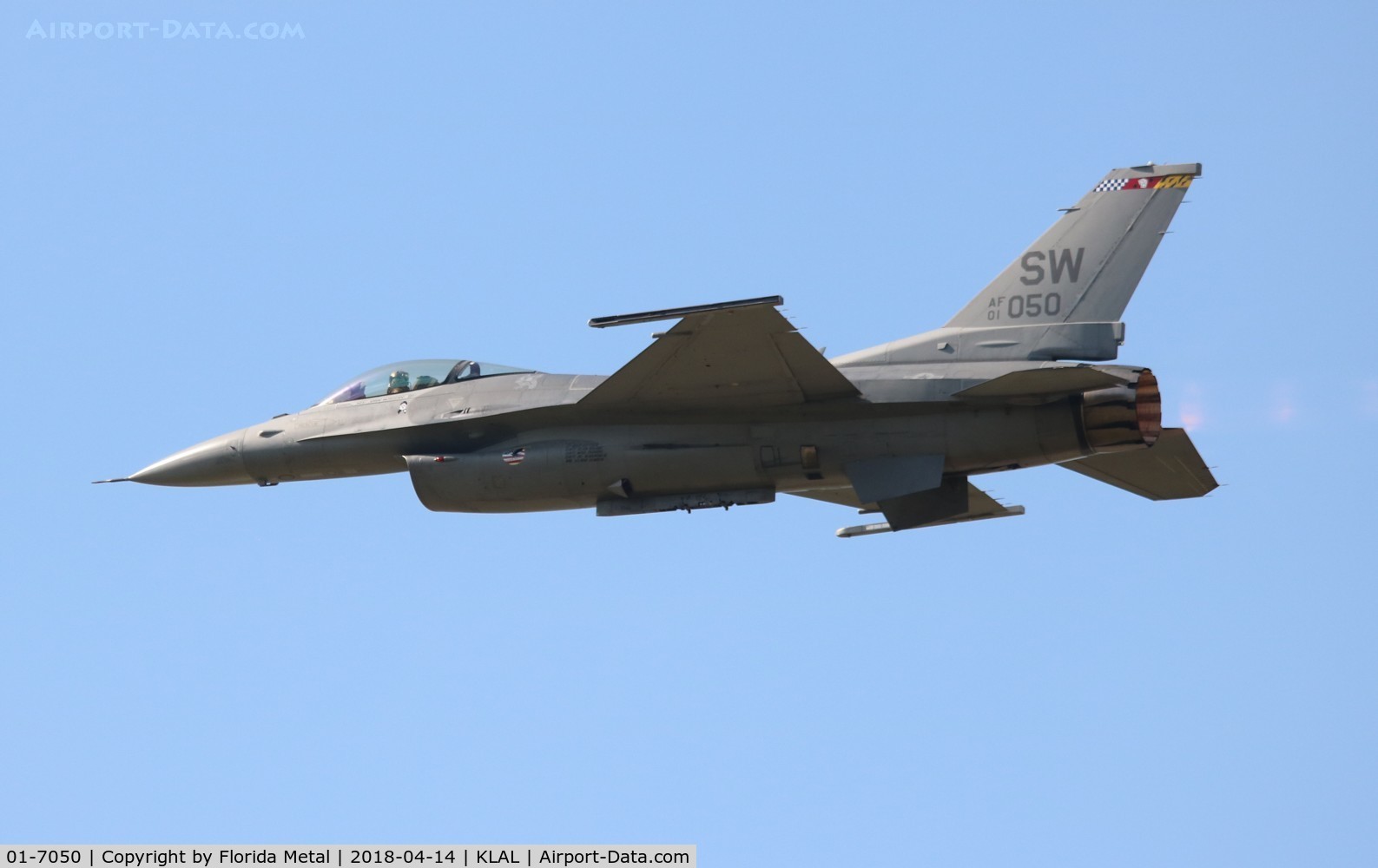01-7050, 2001 Lockheed Martin F-16CJ Fighting Falcon C/N CC-228, F-16CJ