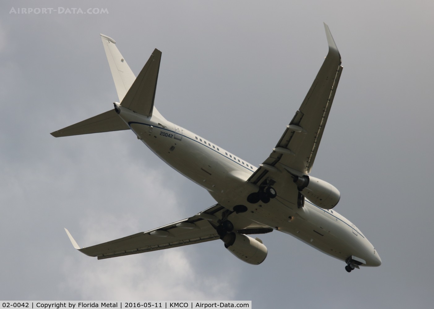 02-0042, 2003 Boeing C-40B (737-7FD BBJ) C/N 33500, C-40B