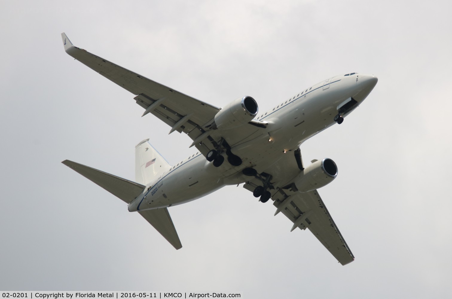 02-0201, 2000 Boeing C-40C Clipper (737-7BC BBJ) C/N 30755, C-40C