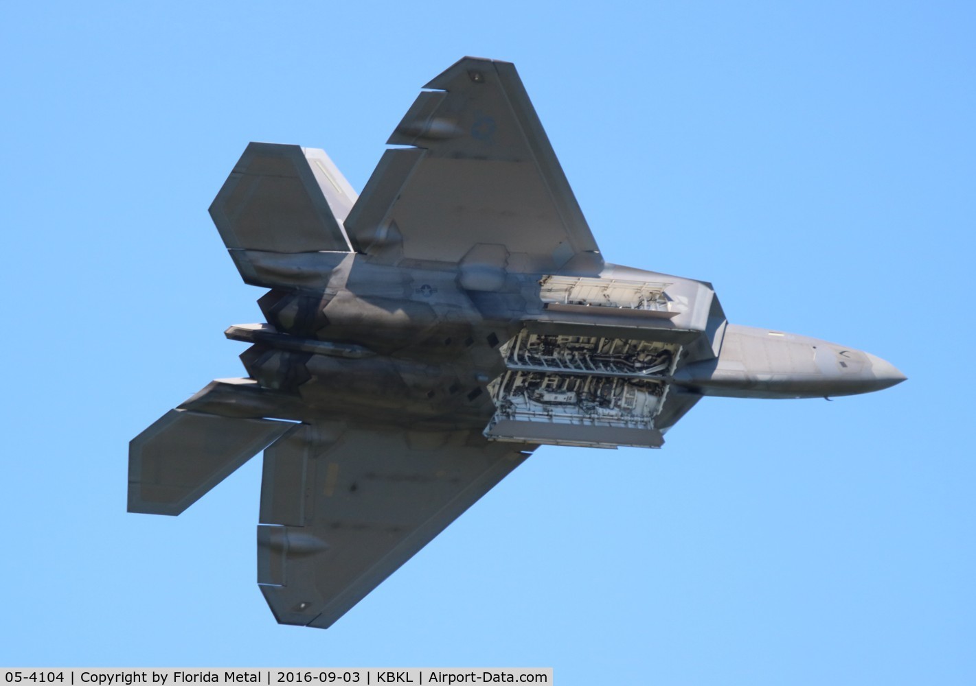 05-4104, 2005 Lockheed Martin F-22A Raptor C/N 4104, F-22A