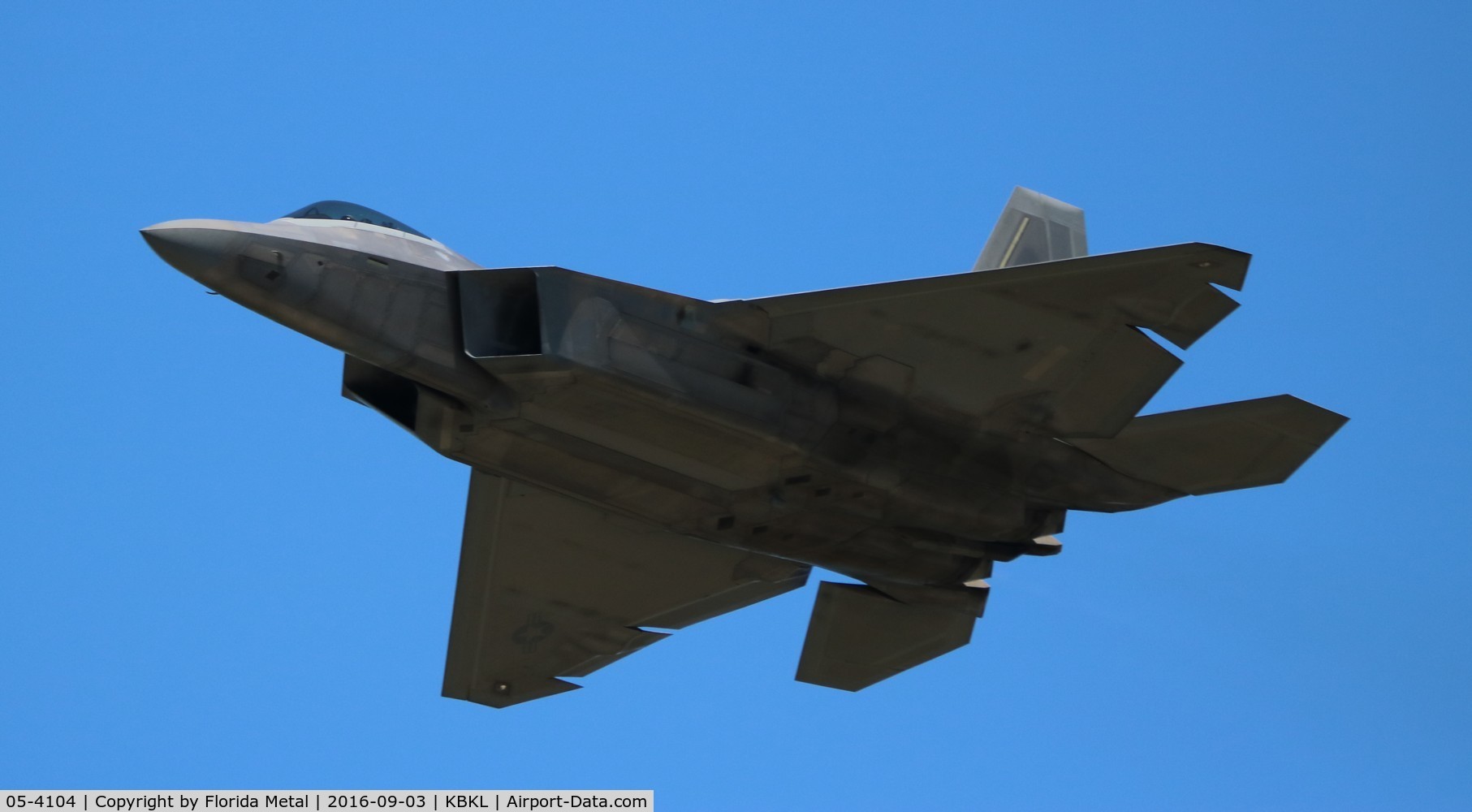 05-4104, 2005 Lockheed Martin F-22A Raptor C/N 4104, F-22A