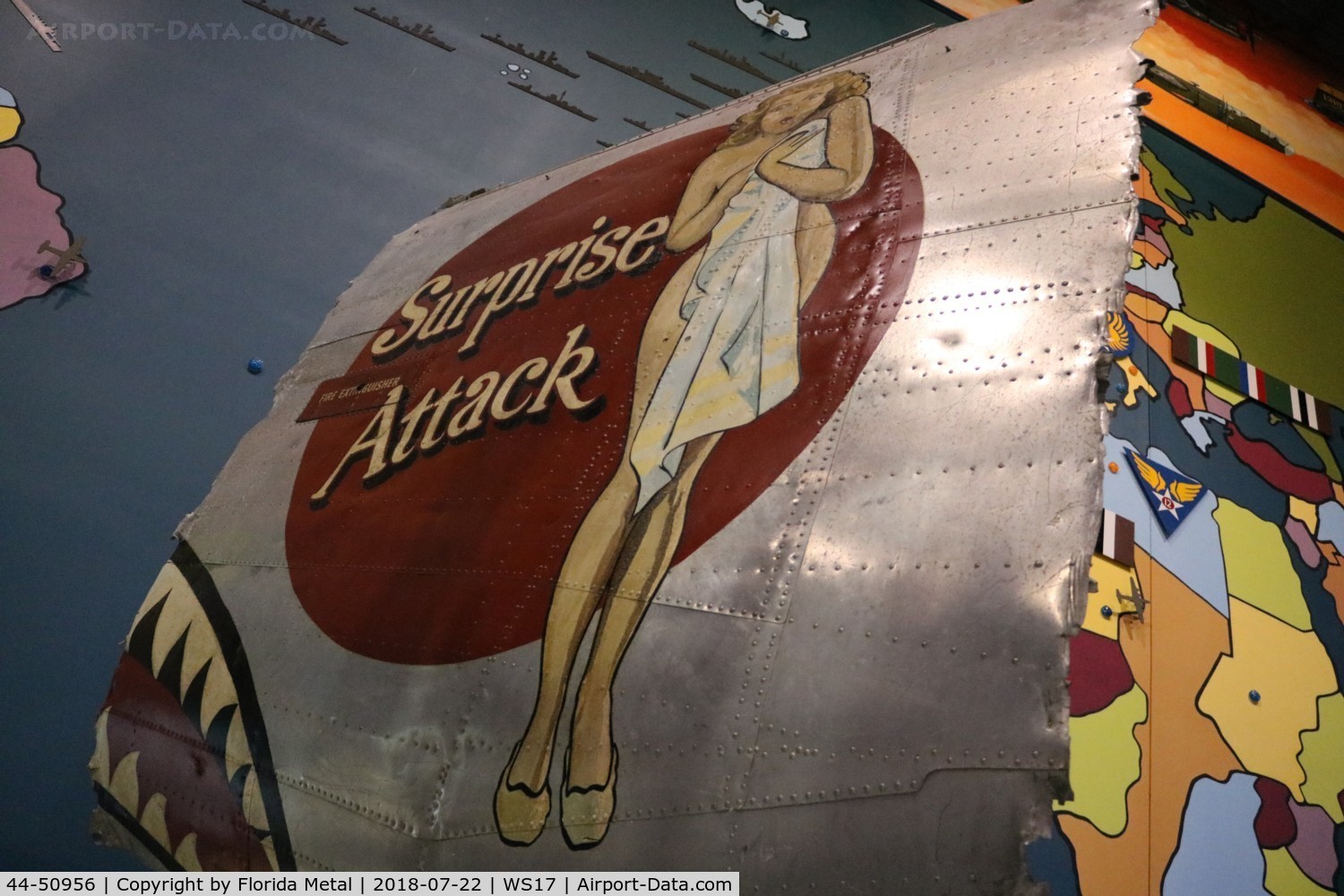 44-50956, 1945 Ford B-24M Liberator C/N Not known 44-50956, Nose art from B-24M