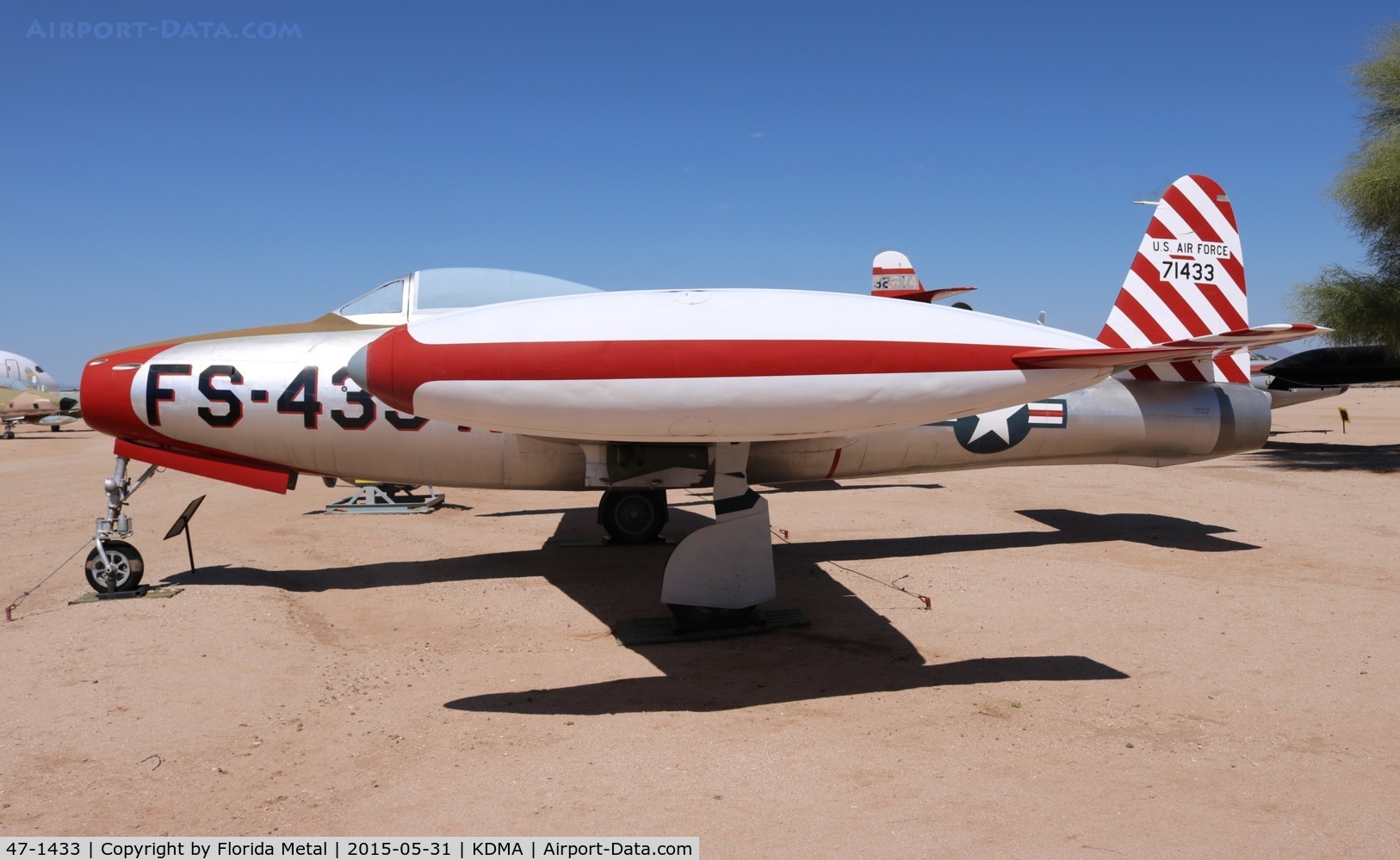 47-1433, 1947 Republic F-84C-2-RE Thunderjet C/N Not found 47-1433, F-84C