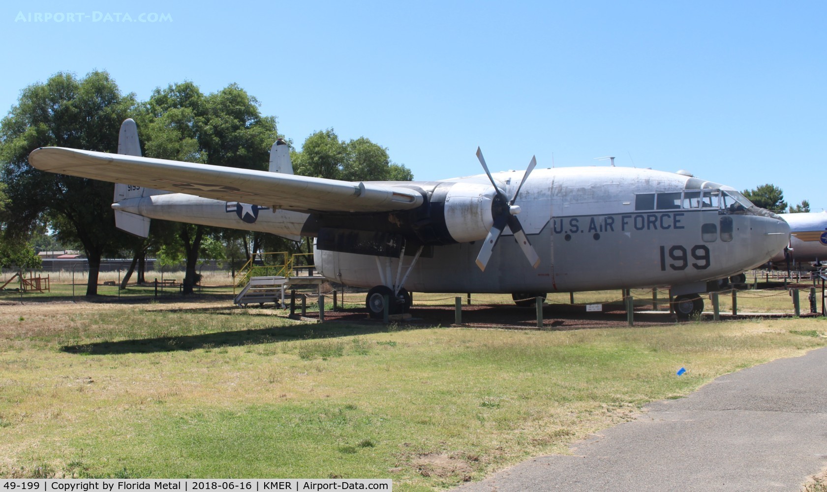 49-199, 1949 Fairchild C-119C-17-FA Flying Boxcar C/N 10436, C-119C