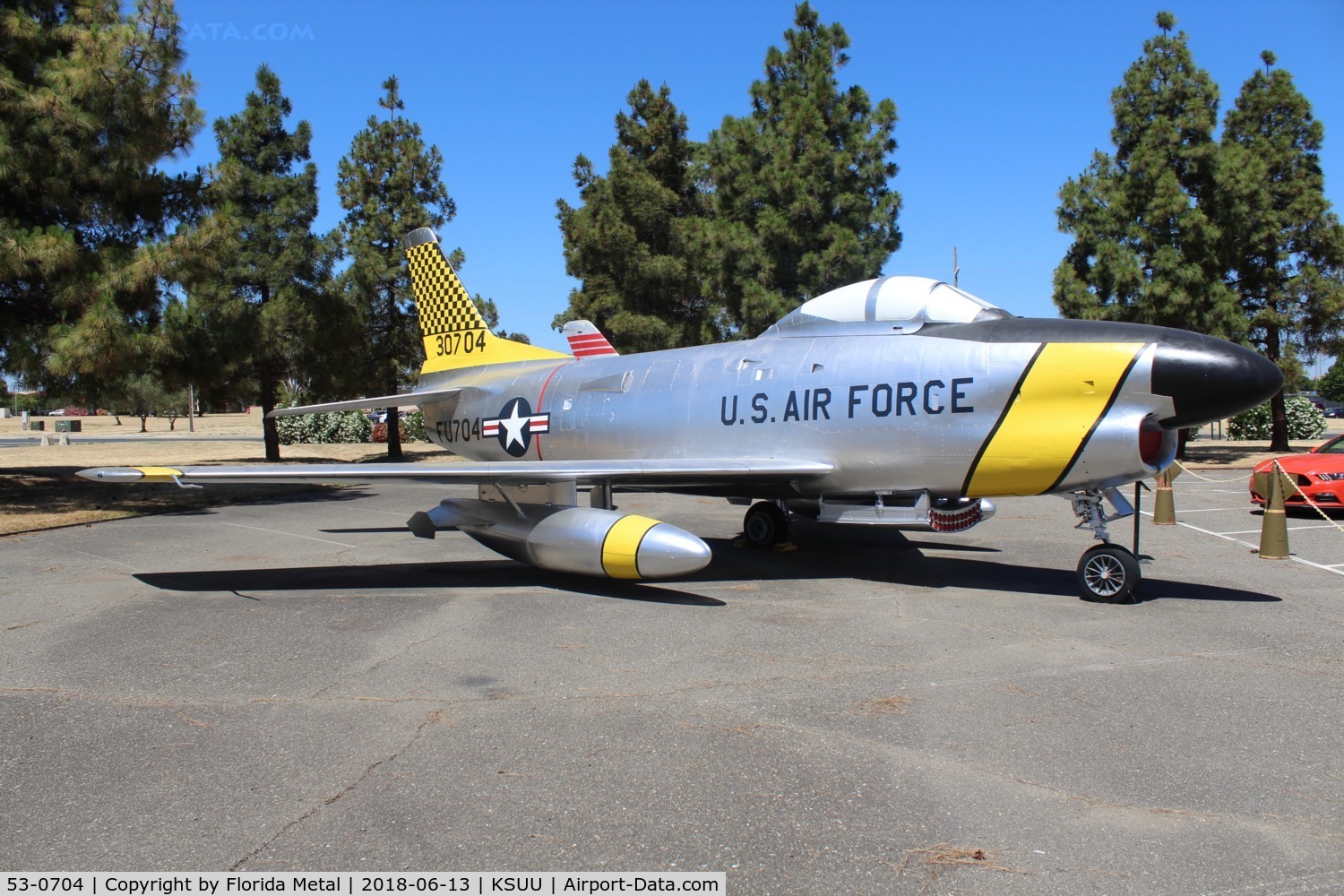 53-0704, 1953 North American F-86D Sabre C/N 201-158, F-86D