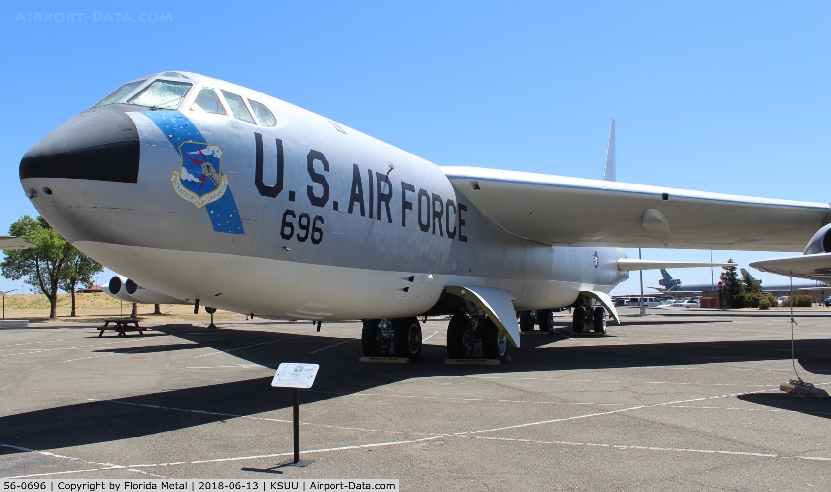 56-0696, 1956 Boeing B-52D-40-BW Stratofortress C/N 464067, B-52D