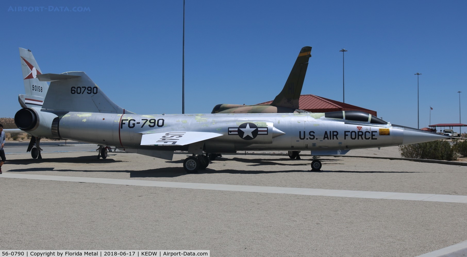 56-0790, Lockheed F-104A Starfighter C/N 187-1078, F-104A