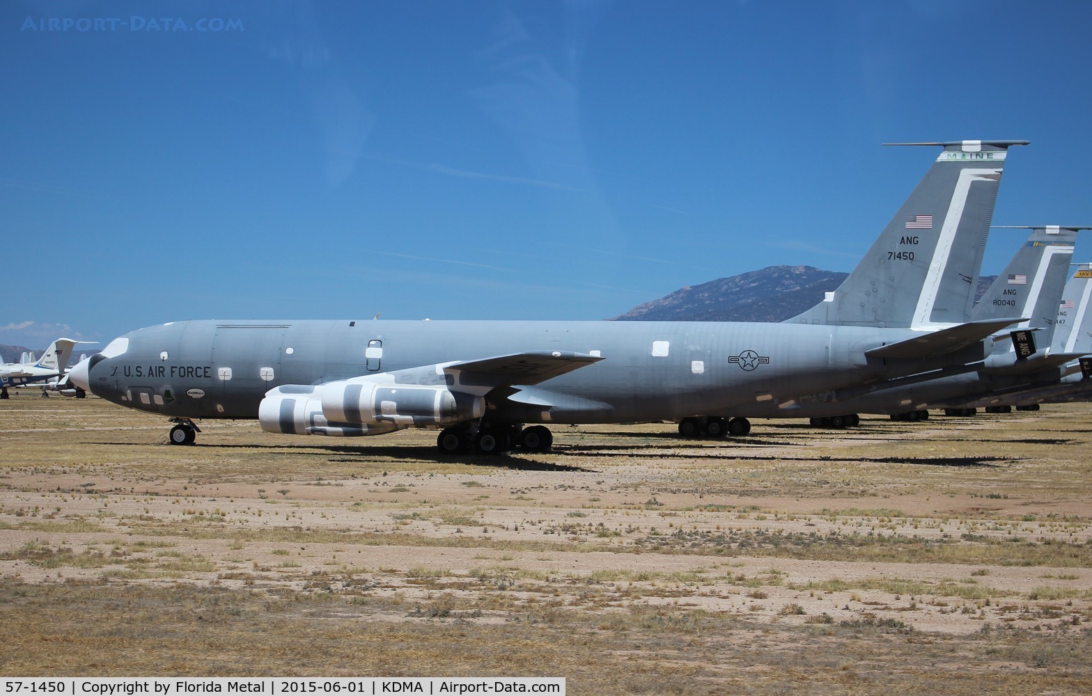57-1450, 1957 Boeing KC-135E Stratotanker C/N 17521, KC-135E