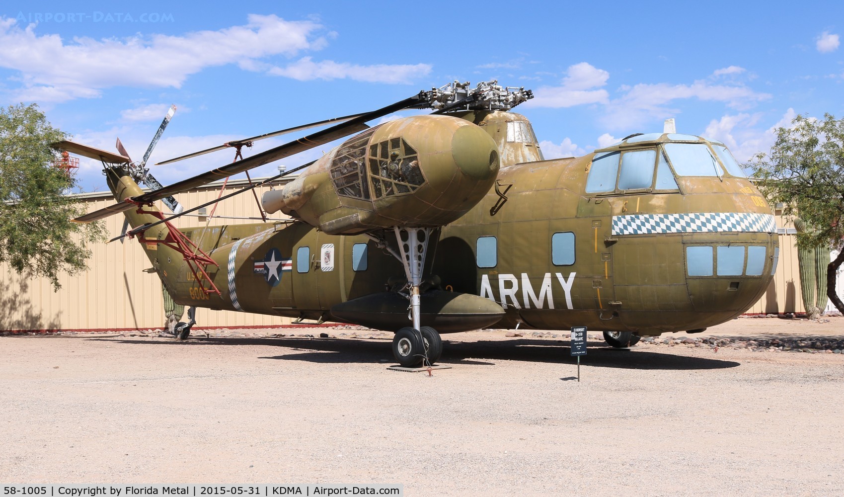 58-1005, 1958 Sikorsky CH-37B Mojave C/N 17850, CH-37B