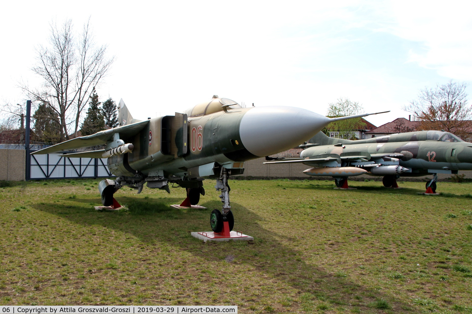 06, 1979 Mikoyan-Gurevich MiG-23MF C/N 0390217165, RepTár. Szolnok aviation history museum, Hungary