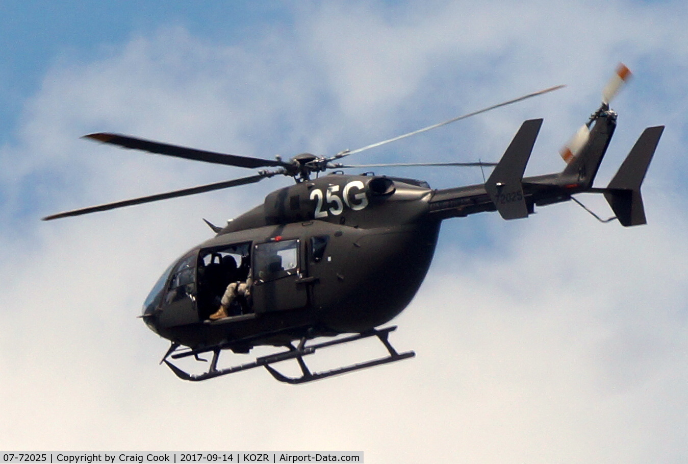 07-72025, 2007 Eurocopter UH-72A Lakota C/N 9155, UH-72A 07-72025 at KOZR
