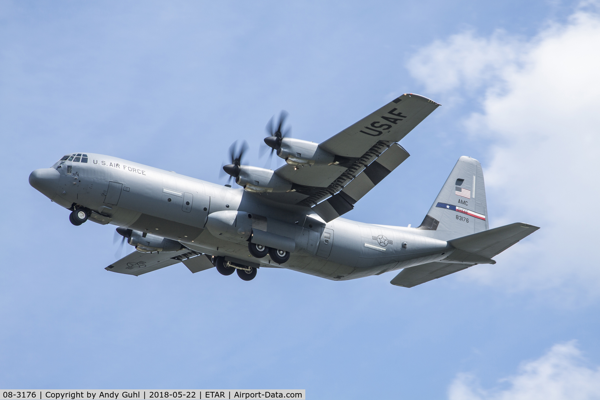 08-3176, Lockheed C-130J-30 Super Hercules C/N 382-5671, Herci