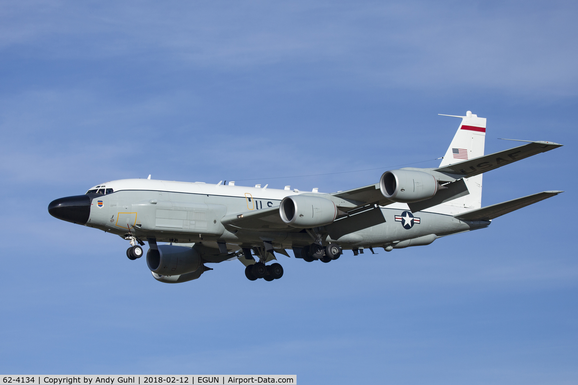 62-4134, 1962 Boeing RC-135W Rivet Joint C/N 18474, RC-135