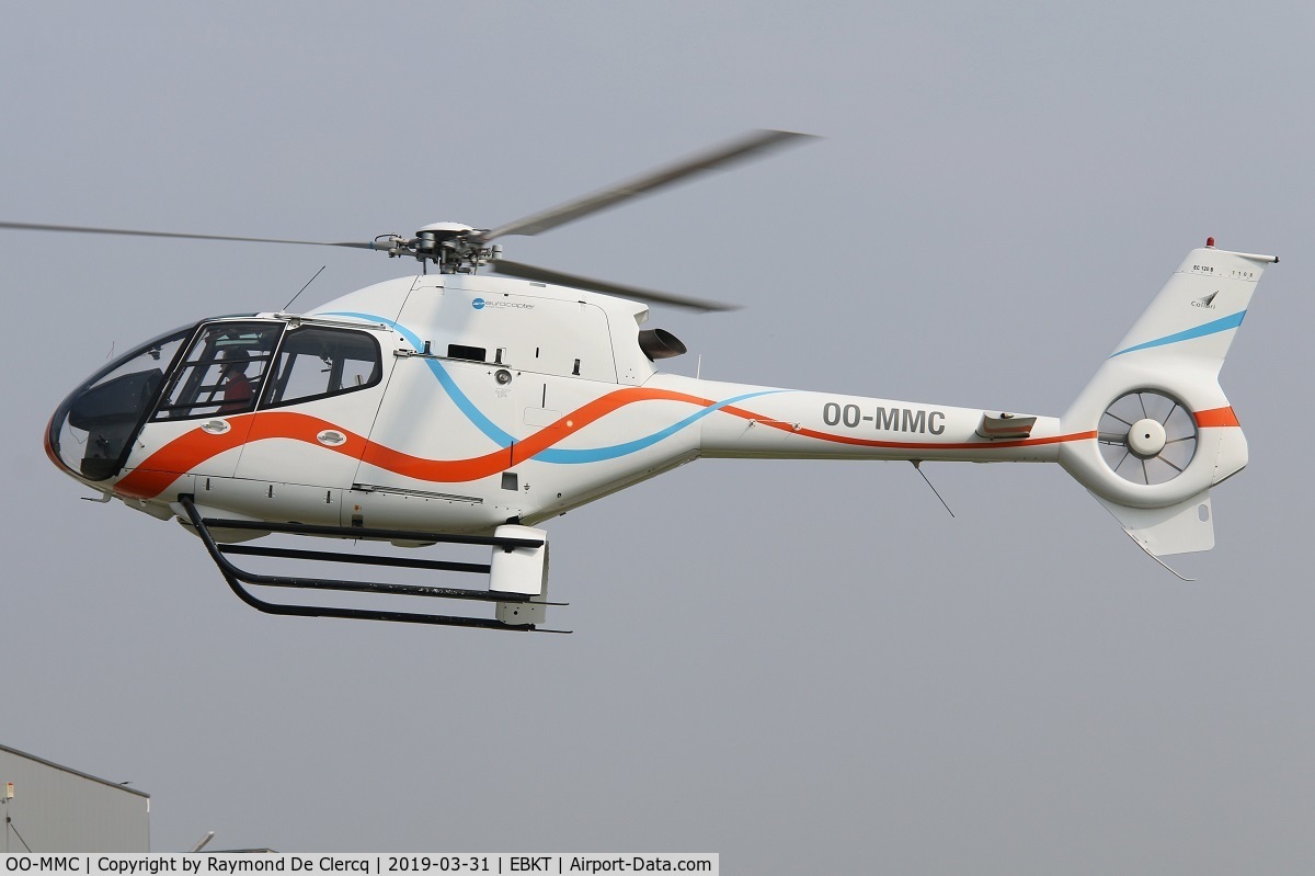 OO-MMC, 2000 Eurocopter EC-120B Colibri C/N 1108, At home base Wevelgem.