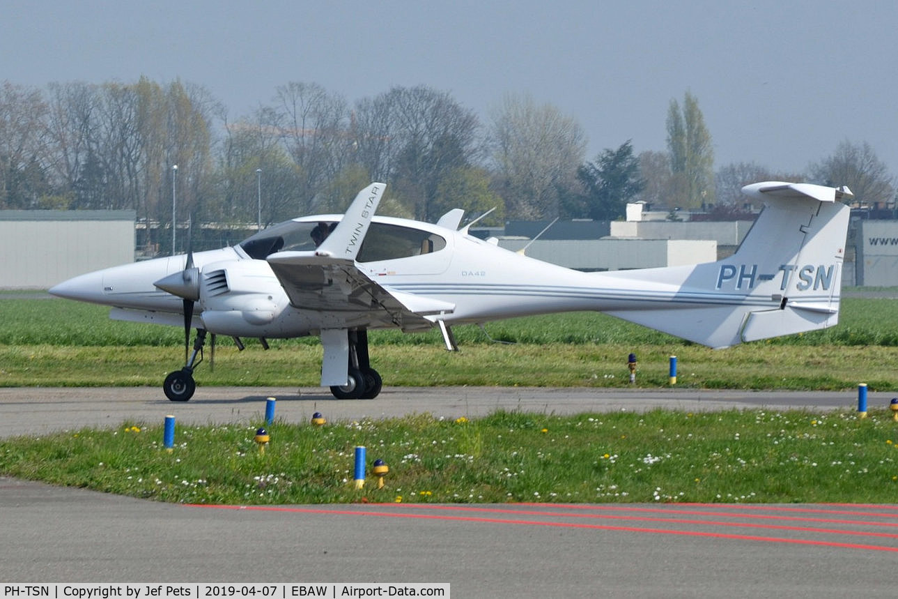 PH-TSN, 2005 Diamond DA-42 Twin Star C/N 42.017, At Antwerp Airport.