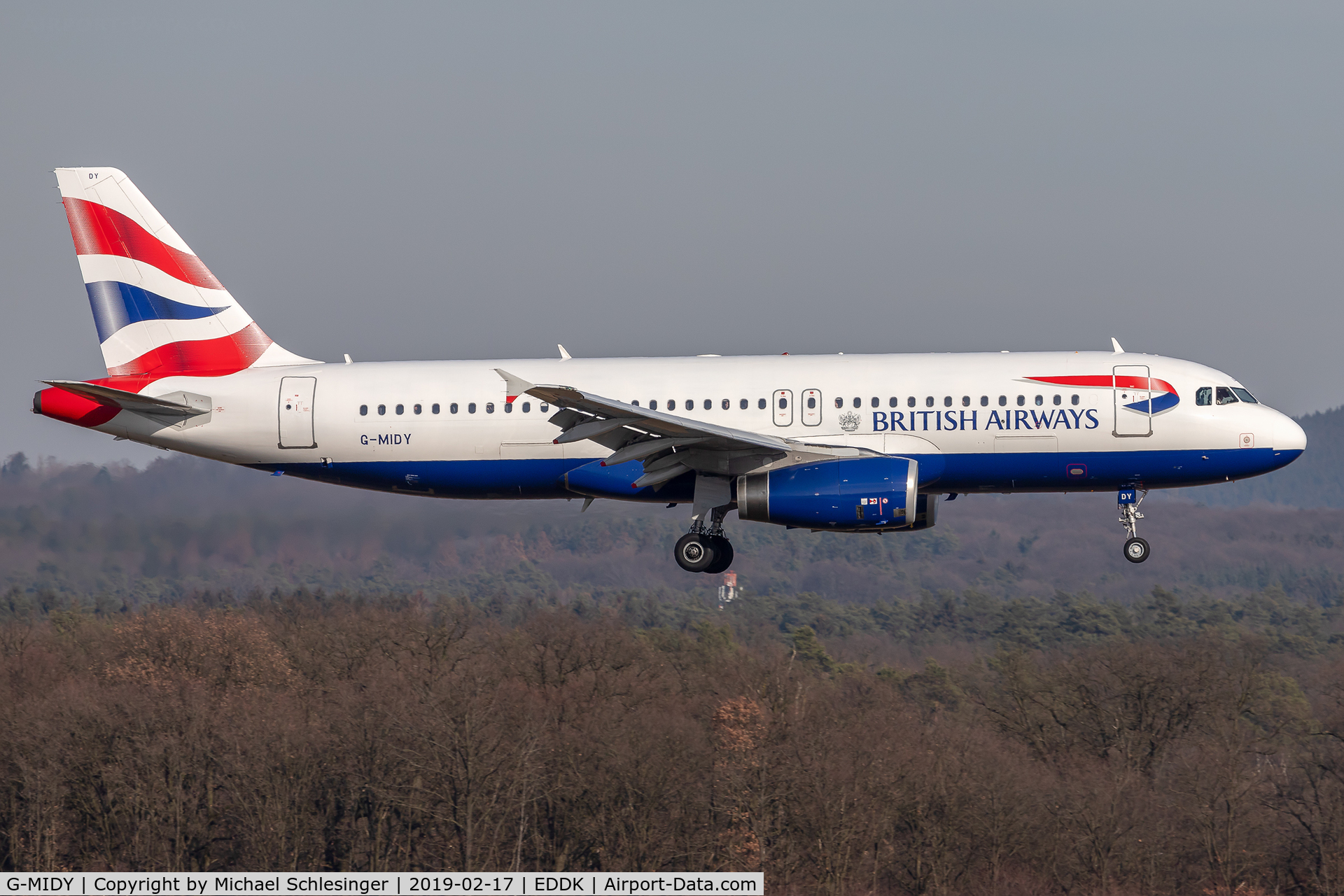 G-MIDY, 1999 Airbus A320-232 C/N 1014, G-MIDY - Airbus A320-232 - British Airways