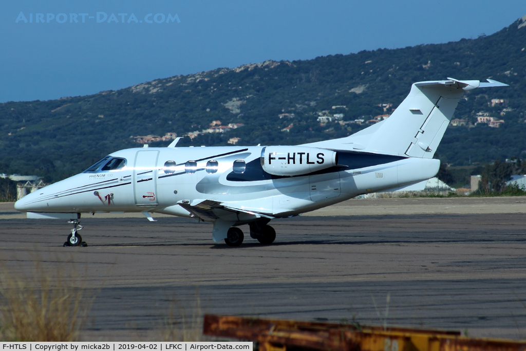 F-HTLS, 2012 Embraer EMB-500 Phenom 100 C/N 50000283, Parked