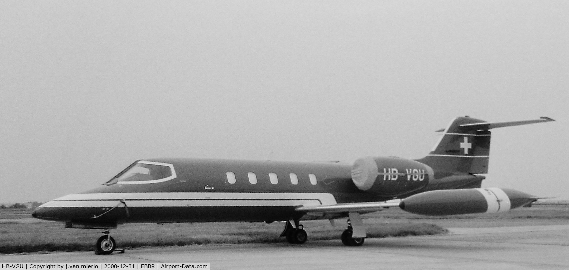 HB-VGU, 1980 Gates Learjet 35A C/N 35-331, Brussels, G.A.T.