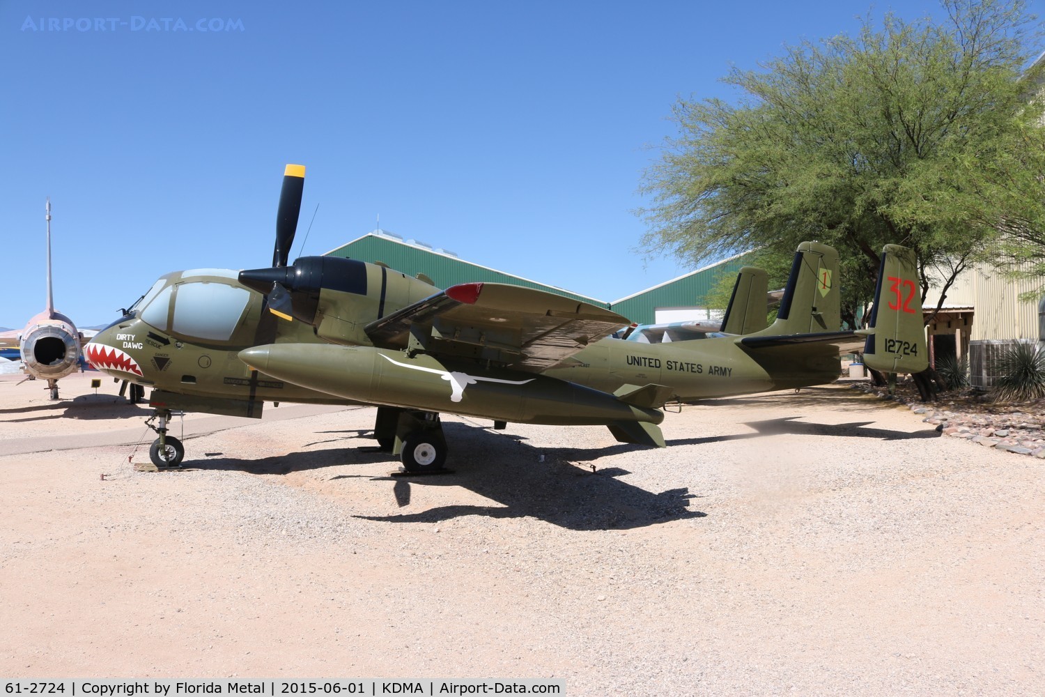 61-2724, 1961 Grumman OV-1C Mohawk C/N 67C, OV-1C